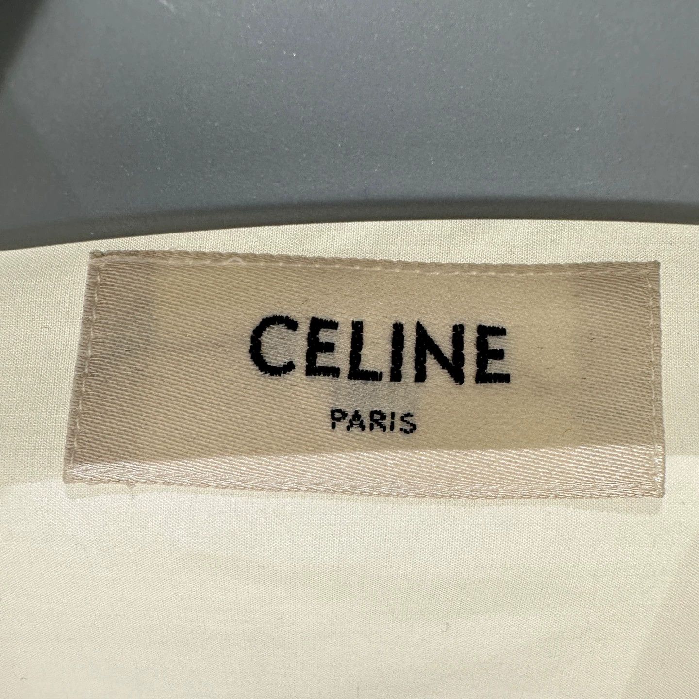 Celine Celine feb433 solid cotton long sleeve shirt 36 Size XS / US 0-2 / IT 36-38 - 3 Thumbnail
