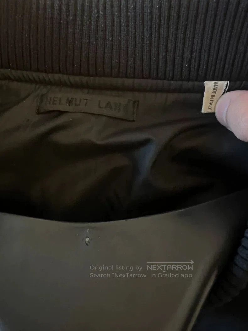 Helmut Lang Helmut Lang 90s Bomber Jacket. Size US M / EU 48-50 / 2 - 3 Thumbnail