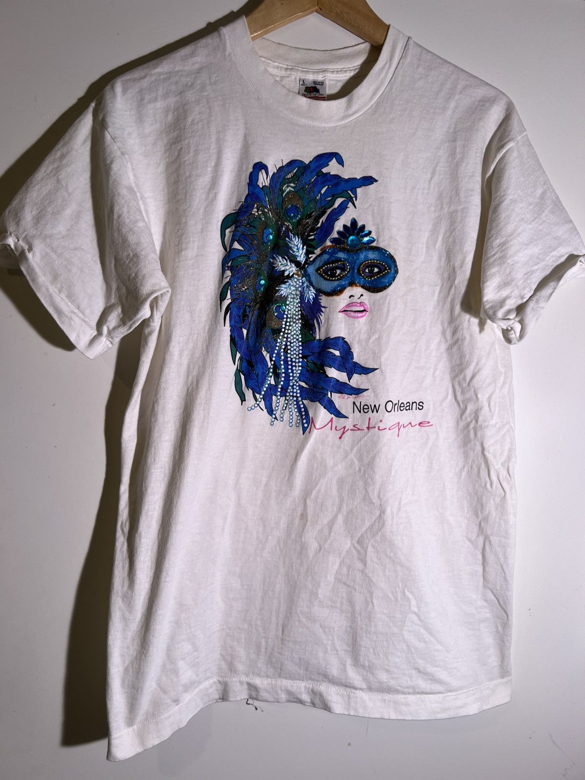 Vintage 90’s 2000’s Y2K VTG Vintage Mystique New Orleans Retro Shirt Size US L / EU 52-54 / 3 - 1 Thumbnail