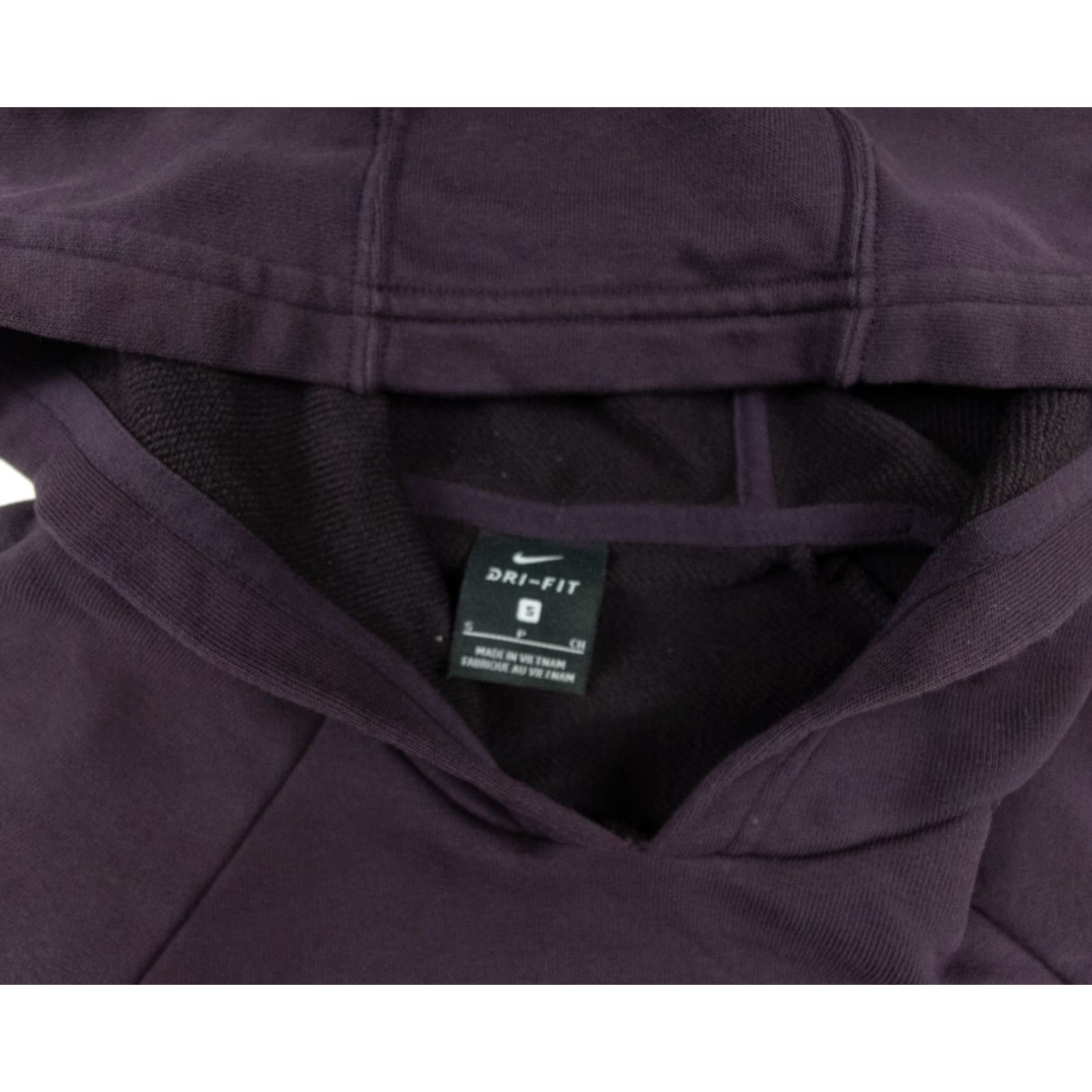 Nike Nike Dri-FIT Womens Small Purple Hoodie Sweatshirt Pullover Active Size S / US 4 / IT 40 - 5 Thumbnail