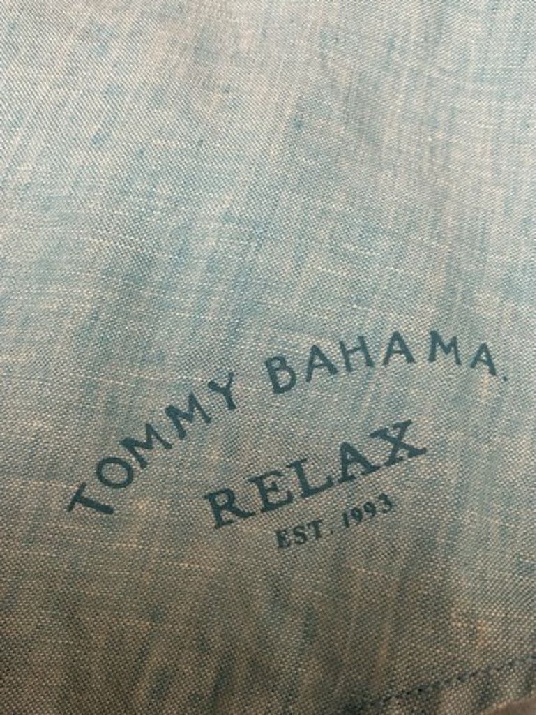 Tommy Bahama Tommy Bahama Relax Linen Button Up Shirt Men Plus Size 3XL Size US XXL / EU 58 / 5 - 4 Thumbnail