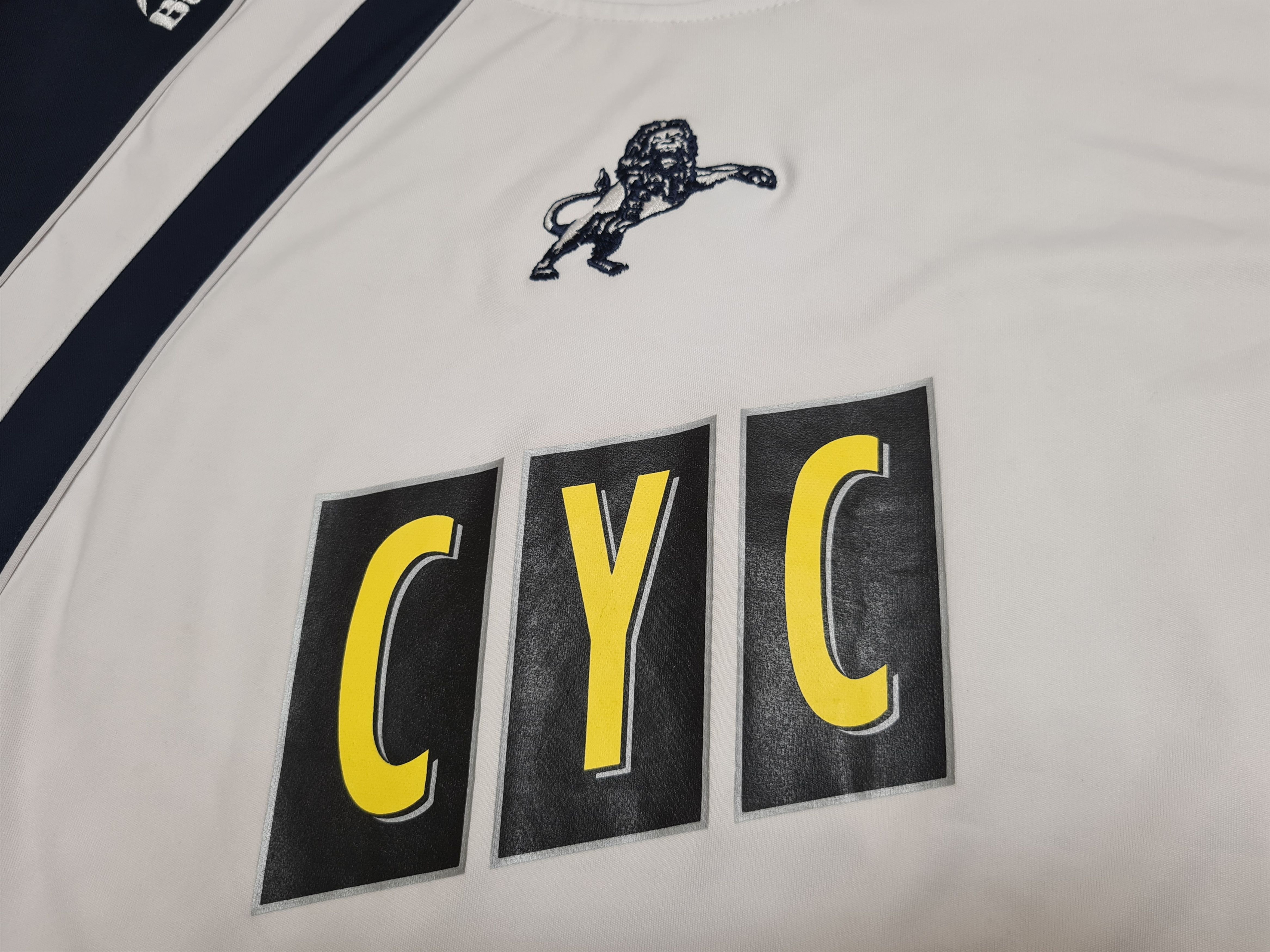 Vintage MILLWALL 2008 2009 AWAY GRIMES FOOTBALL SHIRT SOCCER JERSEY Size US M / EU 48-50 / 2 - 3 Thumbnail