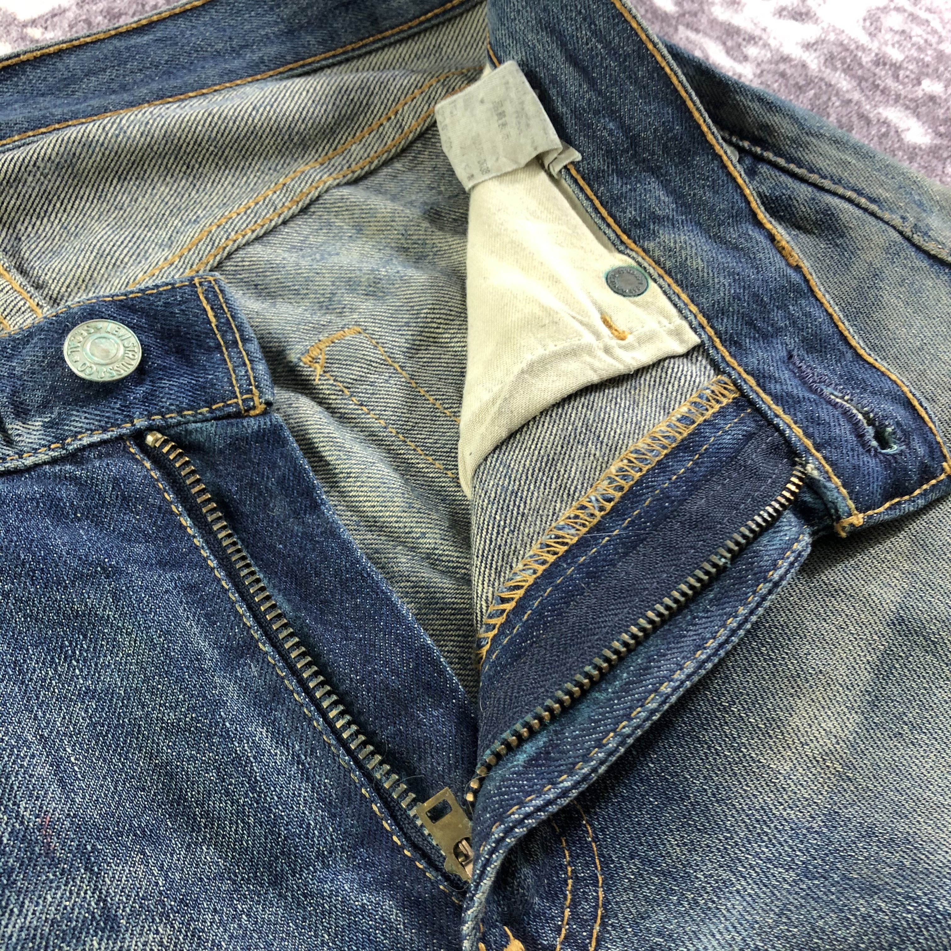 Levi's × Vintage 90s Vintage Distress Levis 505 Jeans-JM3208 Size US 31 - 9 Thumbnail