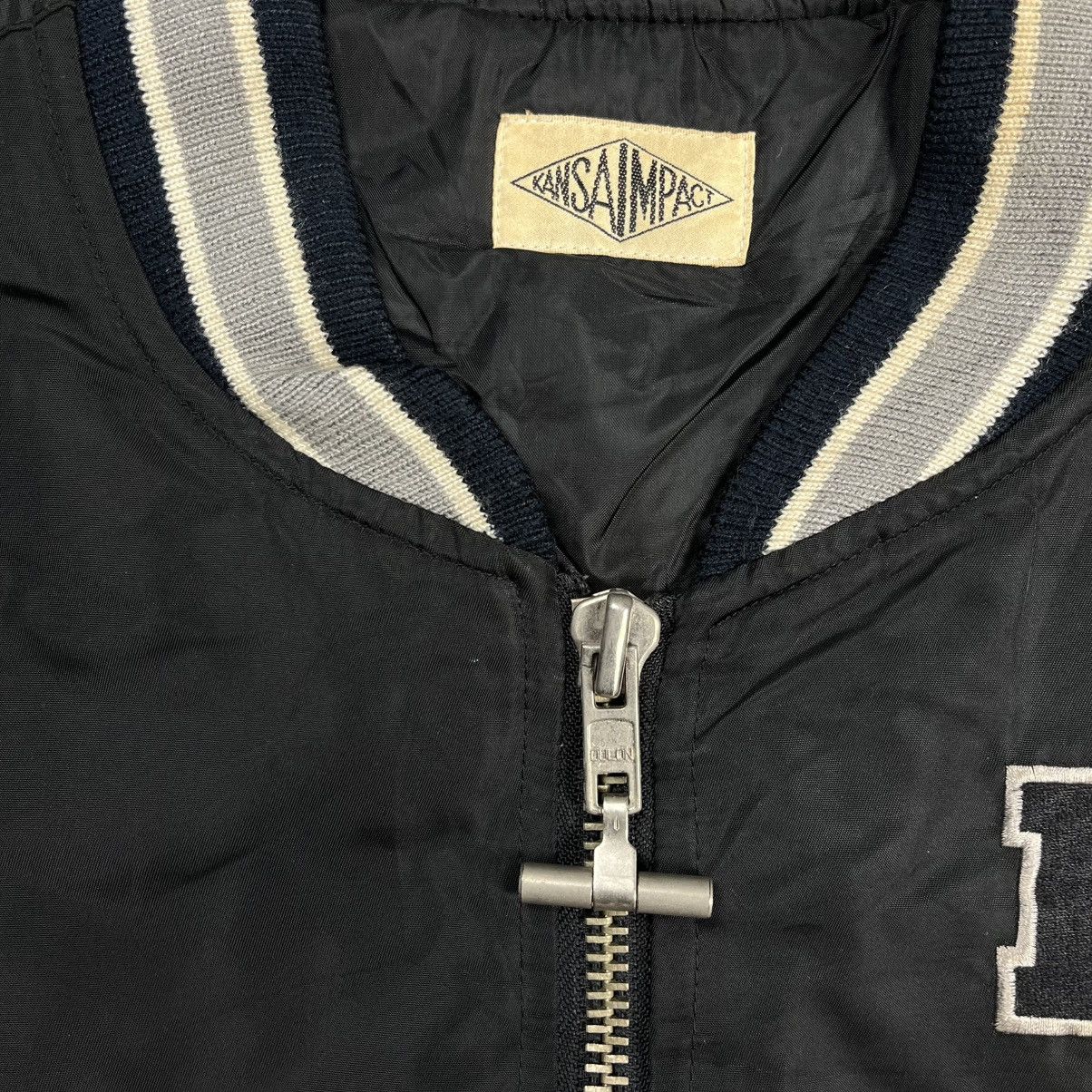Yohji Yamamoto 90s Kansai Yamamoto embroidery dragon reflective logo jacket Size US L / EU 52-54 / 3 - 10 Thumbnail