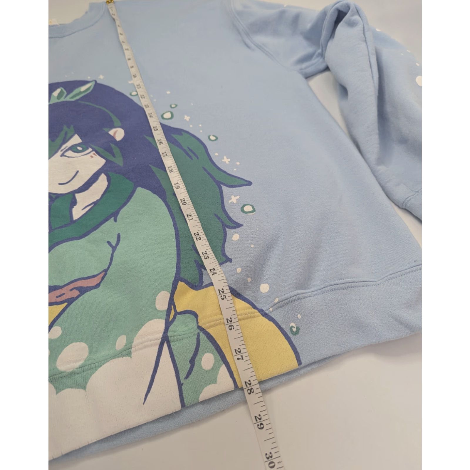 OMOCAT VINTAGE OMOCAT x YO-KAI WATCH Fubuki-Hime Shou Kyou Sweatshirt XL Blue OMOCAT Shirt Unisex Adults Sweatshirt Anime, Fantasy, Japanese, Manga RARE Size US XL / EU 56 / 4 - 7 Thumbnail