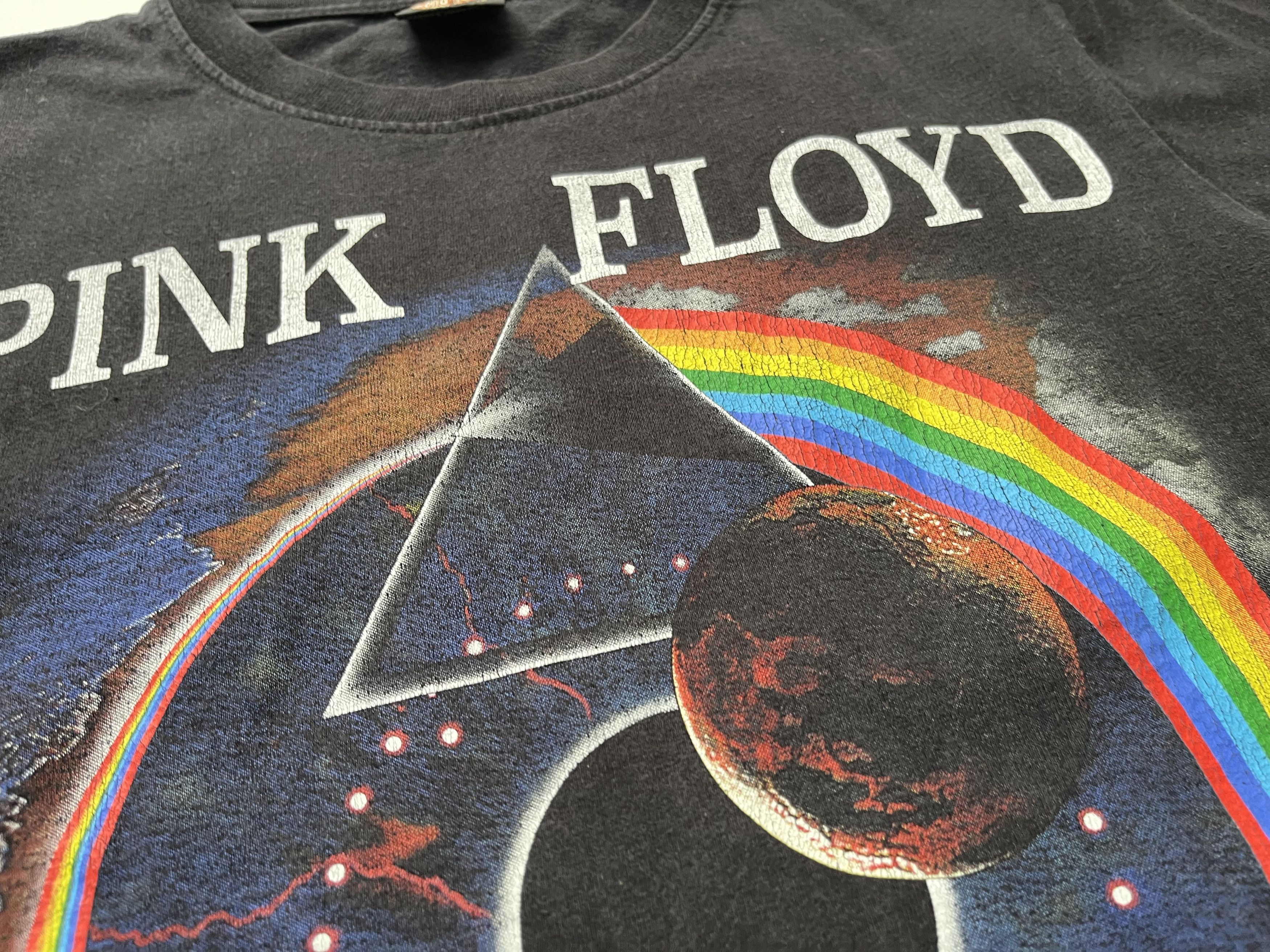 Vintage Vintage Pink Floyd Dark side of the moon t-shirts Size US S / EU 44-46 / 1 - 6 Thumbnail