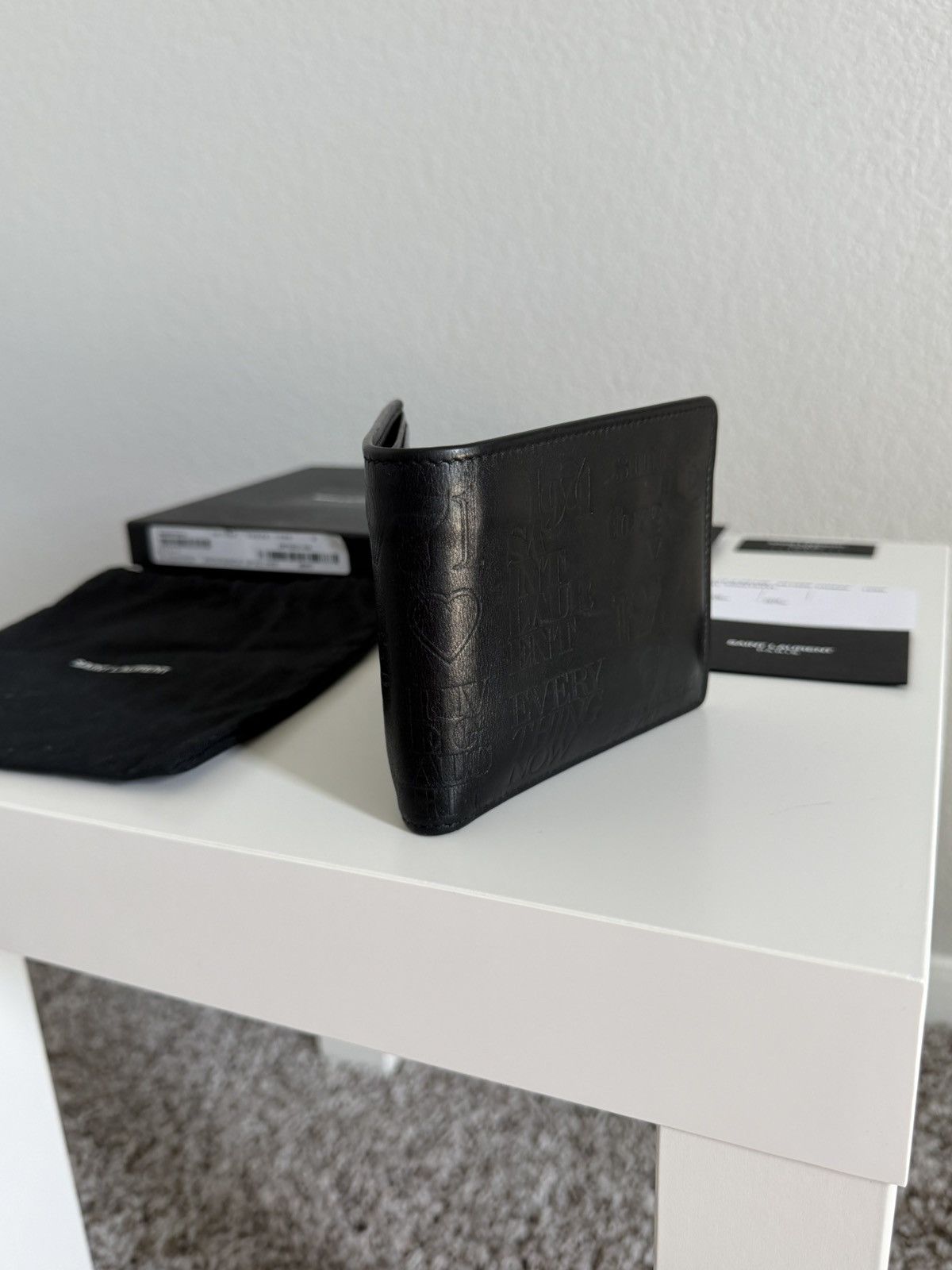 Yves Saint Laurent YSL Wallet Yves Saint Laurent “Smoking Forever” Rare Wallet Size ONE SIZE - 12 Thumbnail