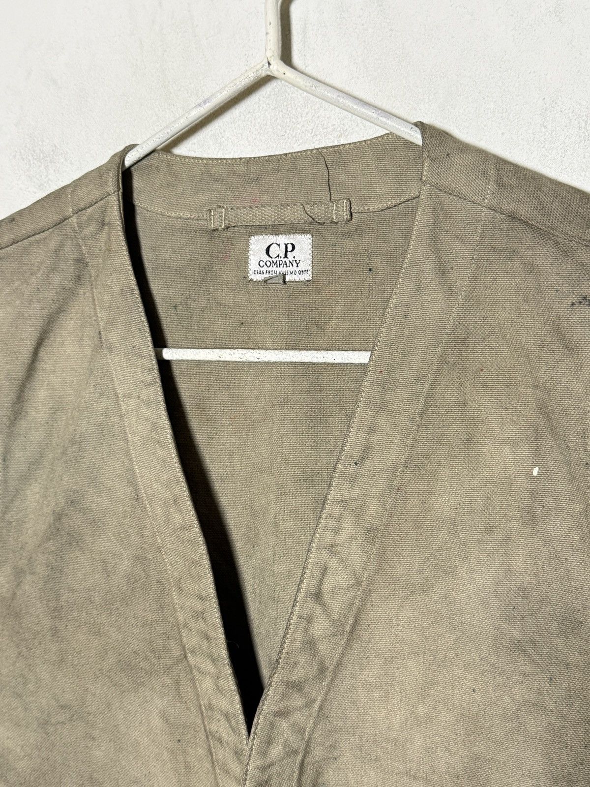 C.P. Company cp company massimo osti utility overdyed vest Size US XL / EU 56 / 4 - 3 Thumbnail