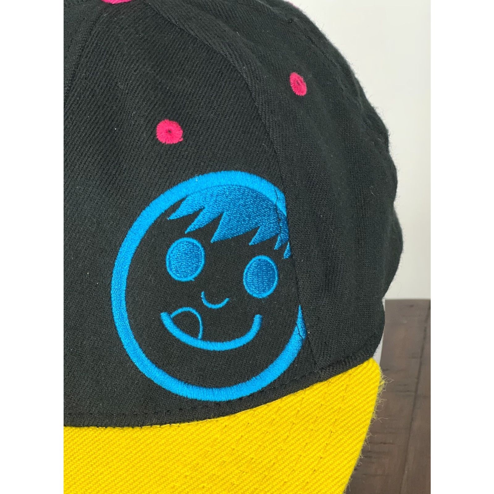Vintage NEFF Hat Cap Fitted Adult Large Black Skate Skater Surf Cotton Beach Classic F Size ONE SIZE - 7 Thumbnail