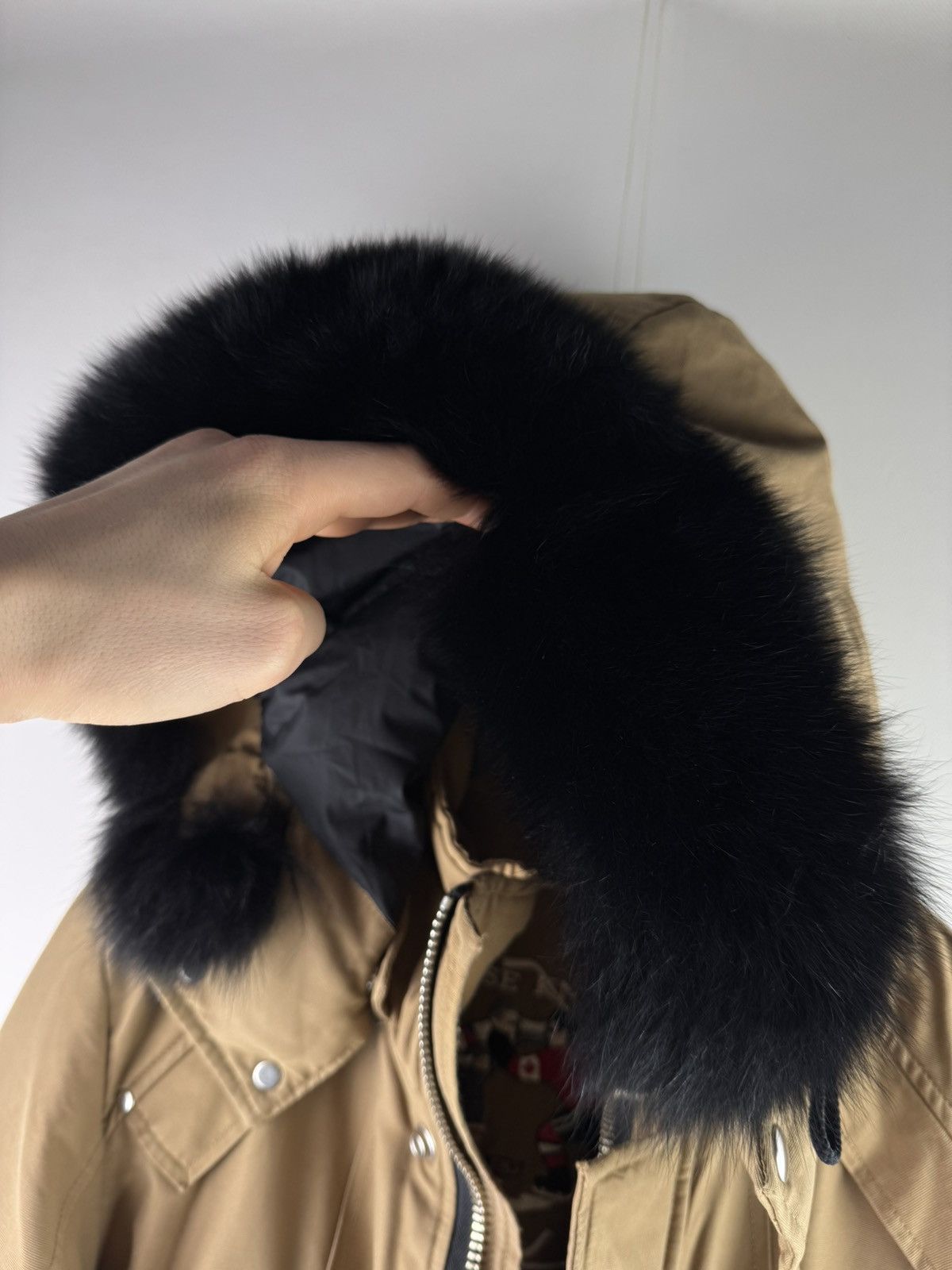 Moose Knuckles Moose Knuckles Down Fill Stirling Parka Beige Size US M / EU 48-50 / 2 - 5 Thumbnail
