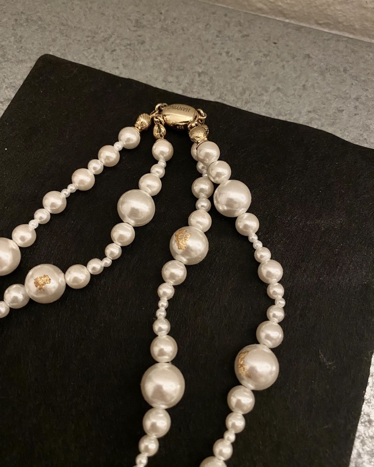 Other HANYING 18K Gold Plated Shell Pearl Choker Size ONE SIZE - 2 Thumbnail