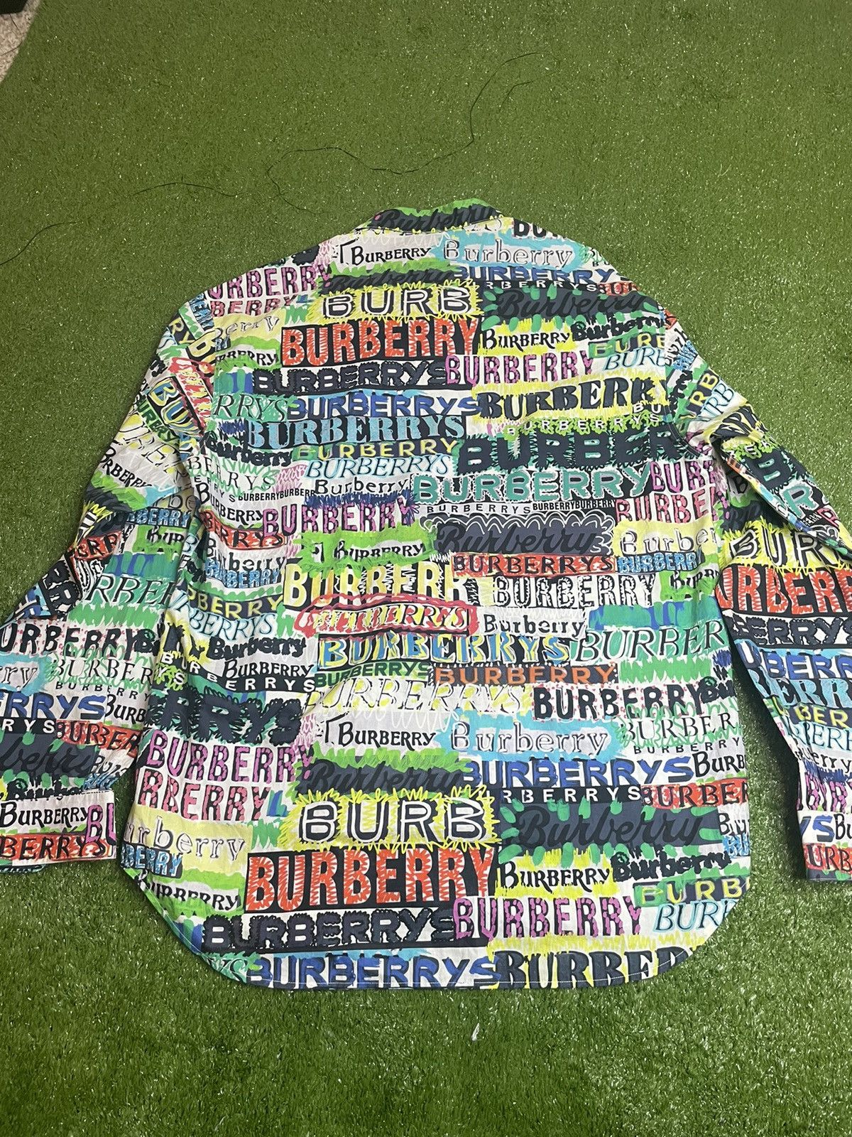 Burberry Burberry multicolor long sleeve shirt Size US L / EU 52-54 / 3 - 2 Thumbnail