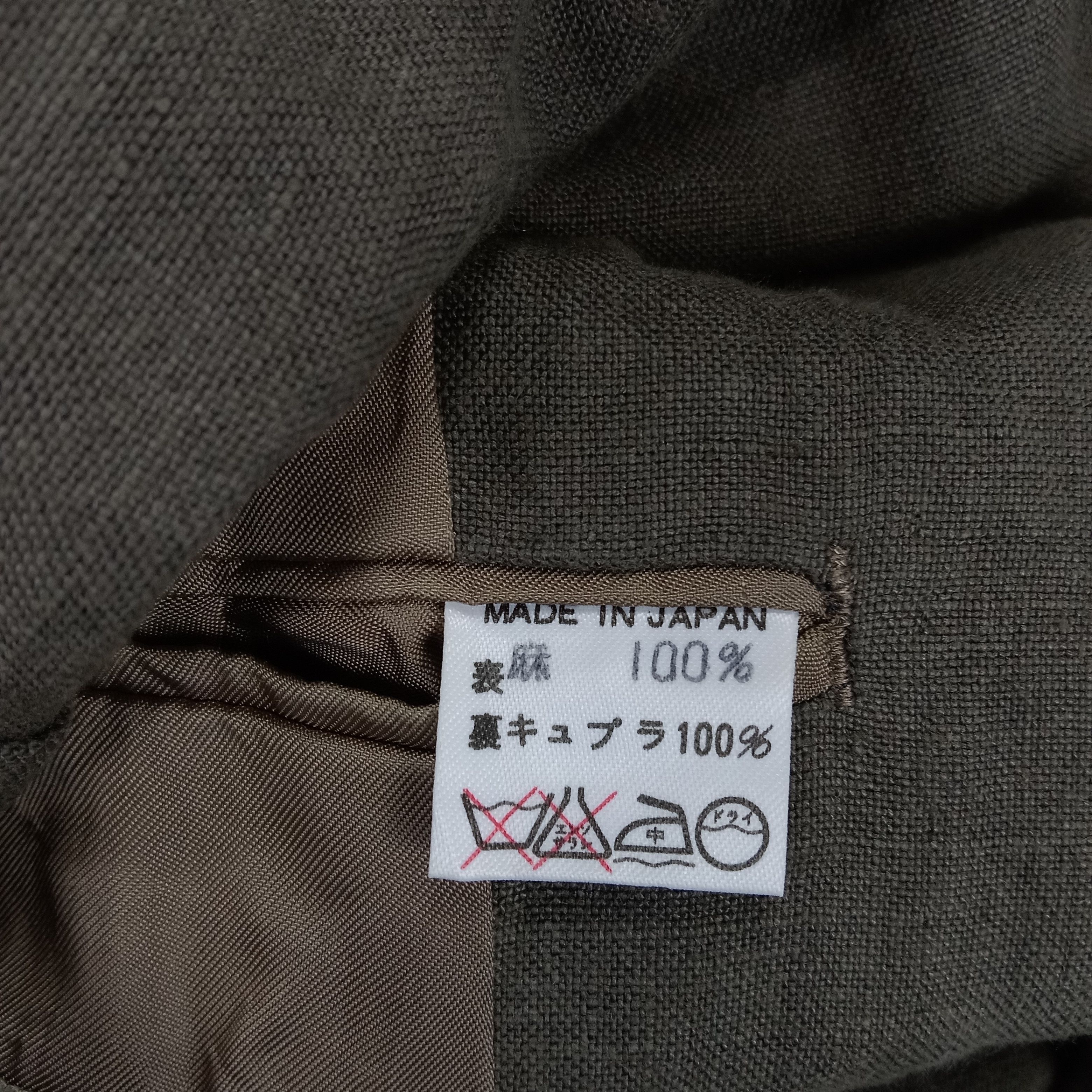 Vintage × Y's for Men × Yohji Yamamoto Ys For Men Yohji Yamamoto Japanese Designer Blazer Size 38R - 9 Thumbnail