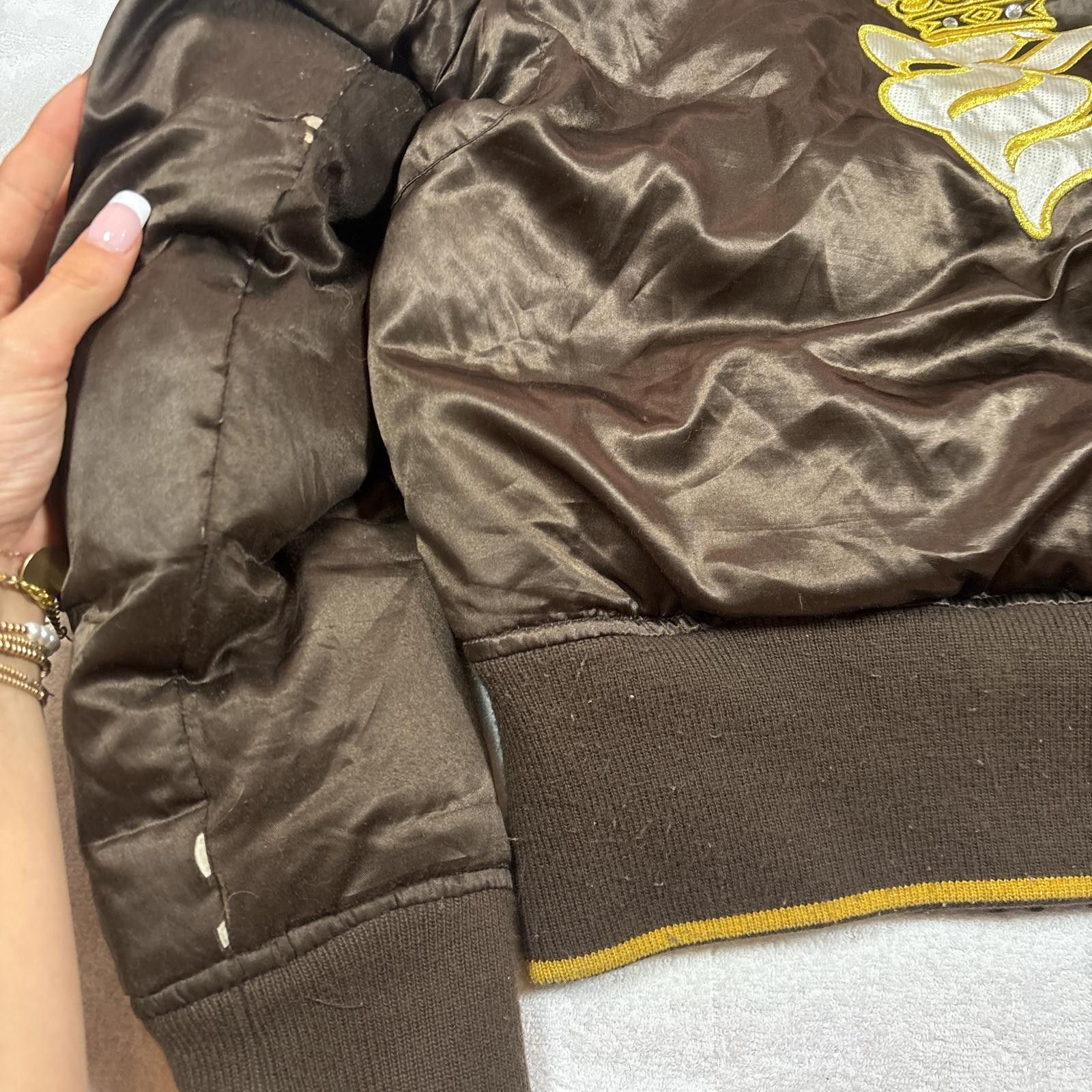 Rocawear y2k brown roca wear fur puffer jacket Size L / US 10 / IT 46 - 4 Thumbnail