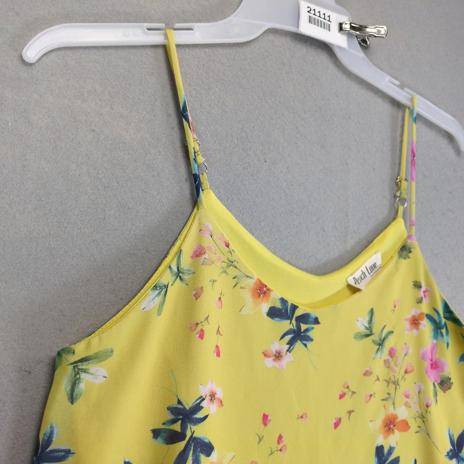 Other Peach Love California Yellow Floral Camisole Top Cami Tank S Size S / US 4 / IT 40 - 8 Thumbnail