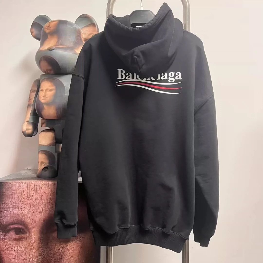 Balenciaga Balenciaga Wave Hoodie -2507 Size US L / EU 52-54 / 3 - 2 Thumbnail