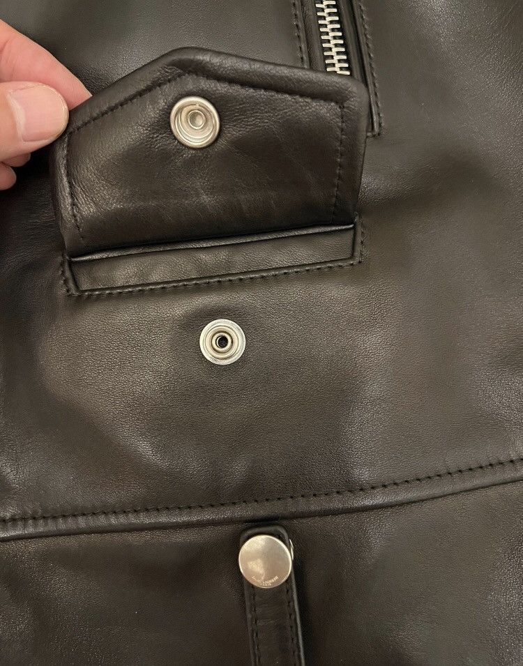 Saint Laurent Paris × Yves Saint Laurent Saint Laurent slp L01 leather jacket Size US L / EU 52-54 / 3 - 7 Thumbnail