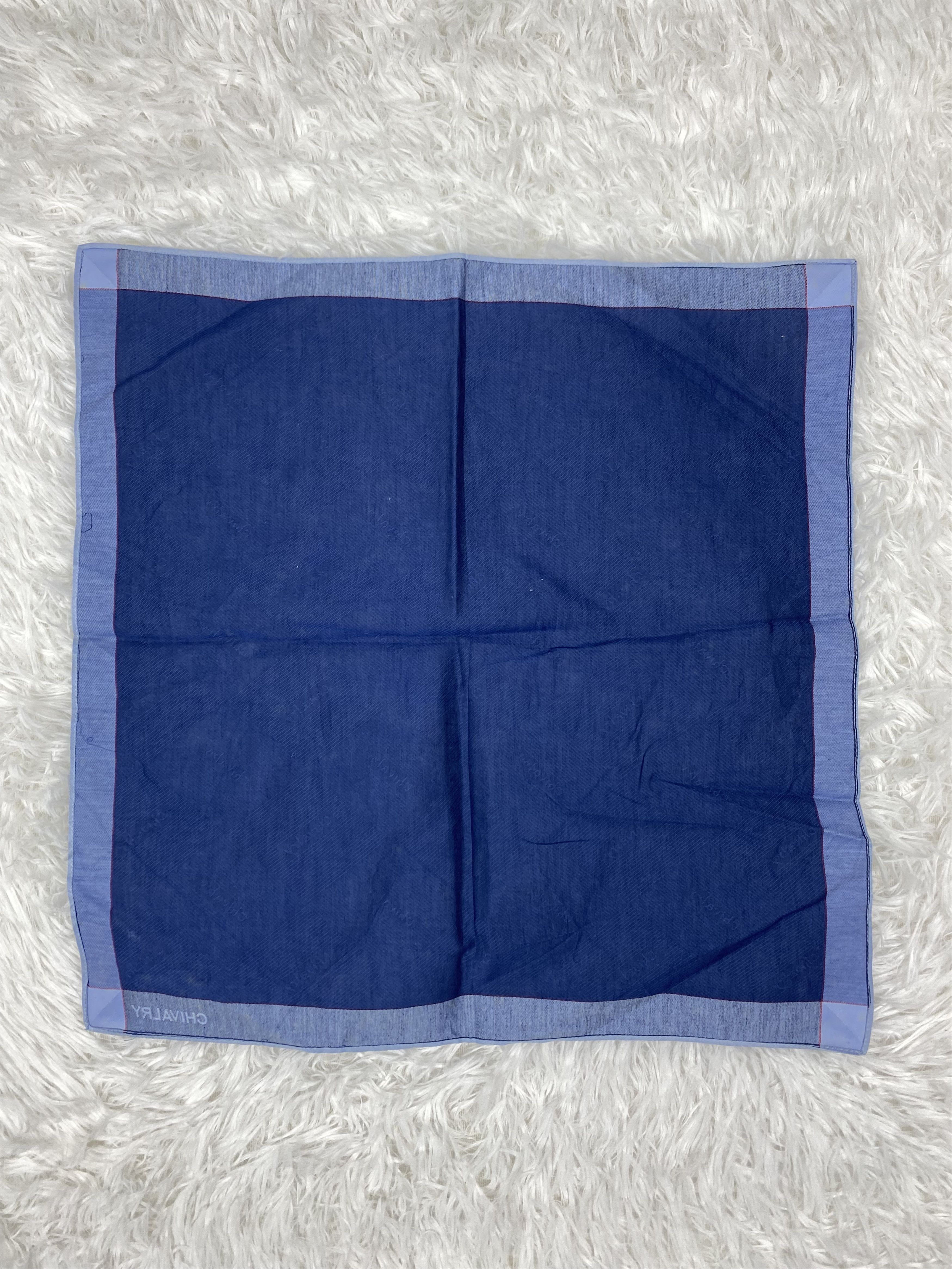 Designer × Vintage Vintage Chivalry Handkerchief Neckerchief PH0859 Size ONE SIZE - 4 Thumbnail