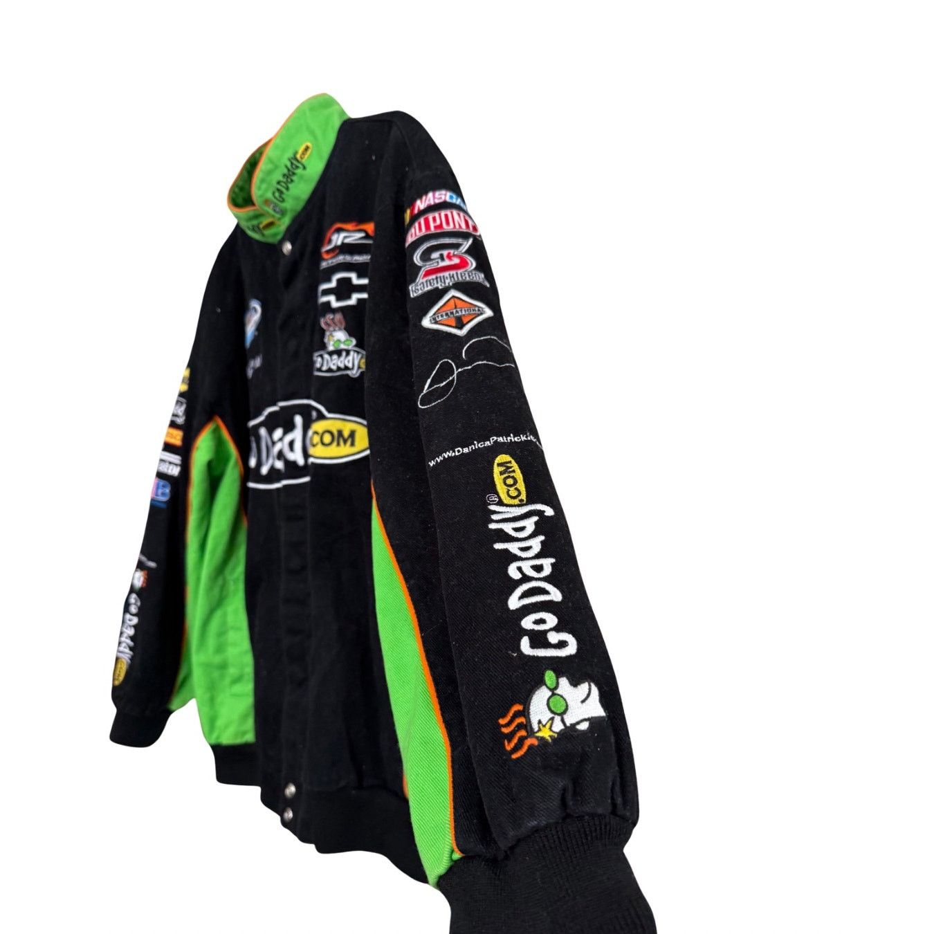 Chase Authentics Vintage Go Daddy NASCAR Chase Racing Jacket Sz 2XL GS Size US XXL / EU 58 / 5 - 3 Thumbnail