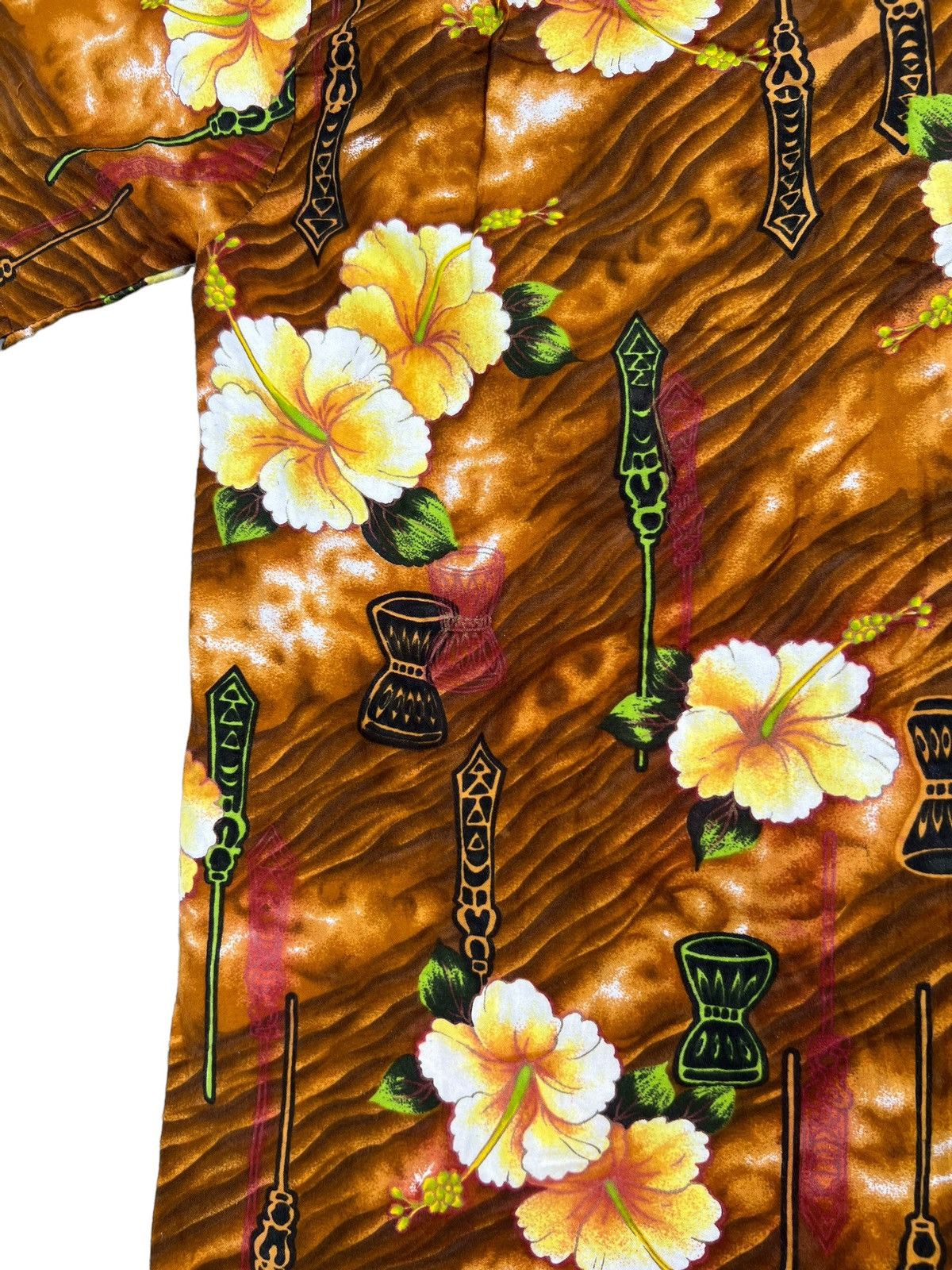 Vintage Vintage 70s Hawaiian Imperial Djembe Bongo Hawaii Shirt Size US S / EU 44-46 / 1 - 18 Thumbnail