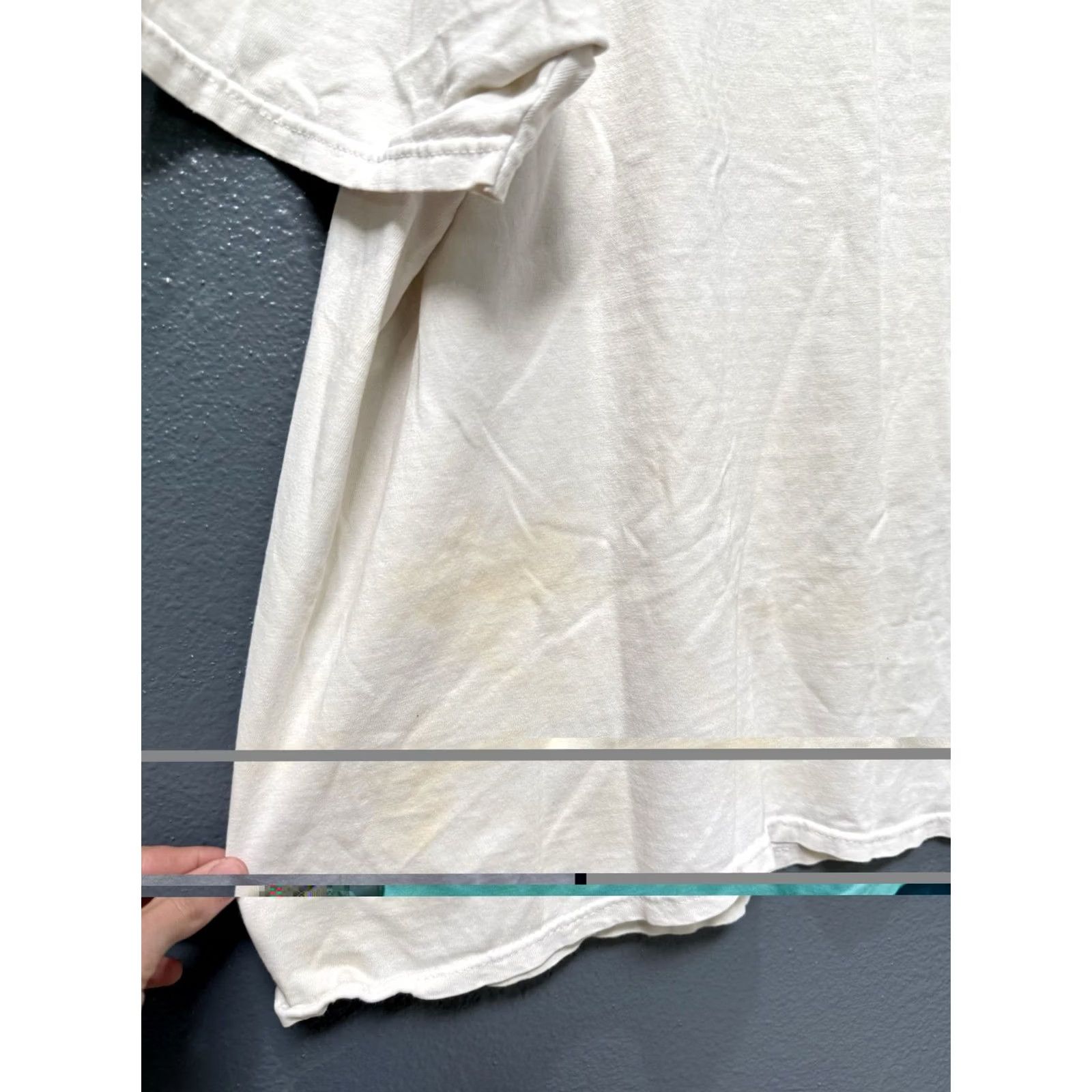 Hanes Vintage Hanes Shirt White Work Sucks I’m Racing 90’s Tee Size 2XL Size US XXL / EU 58 / 5 - 6 Thumbnail