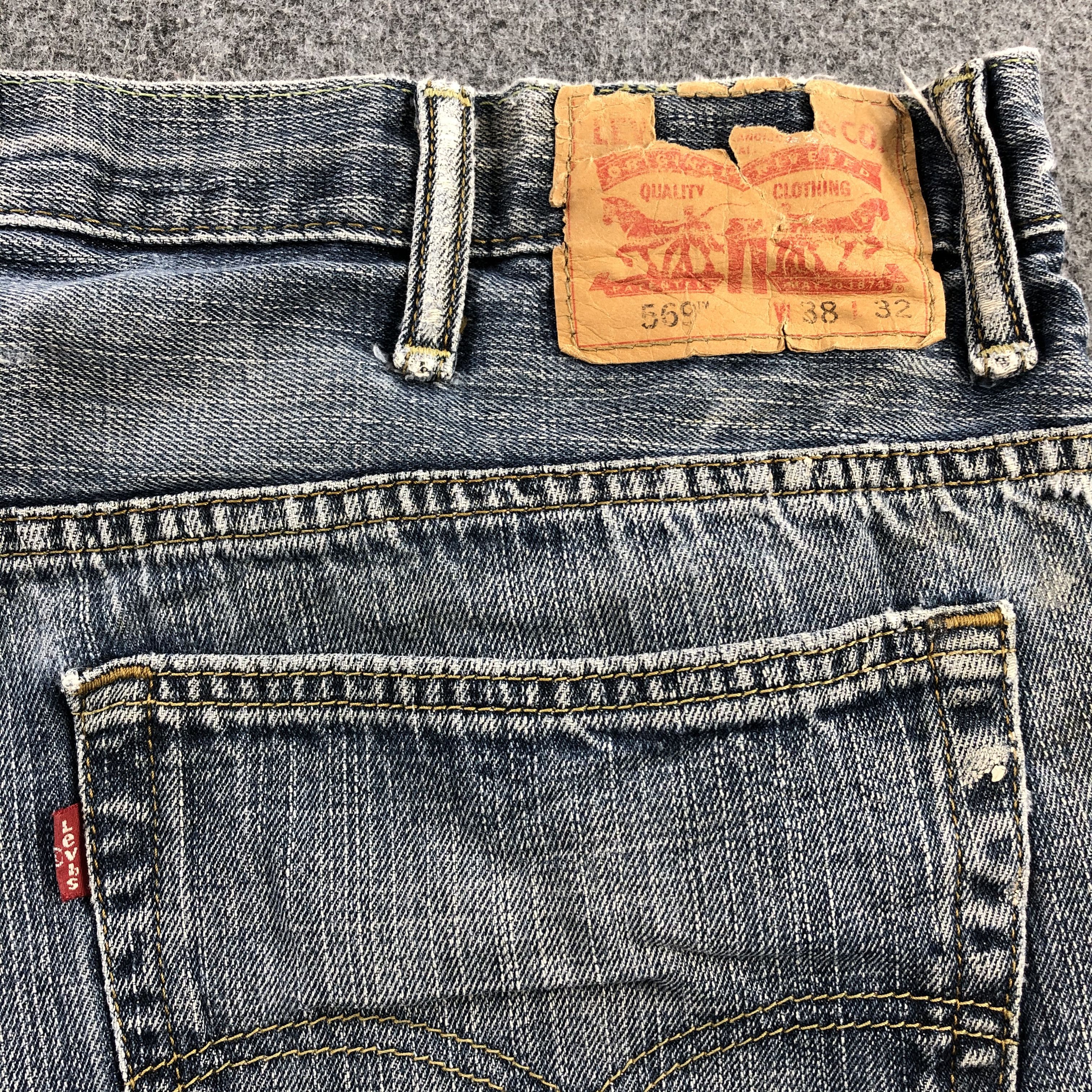 Levi's × Vintage Vintage Levis 569 Painter Jeans-JM1321 Size US 39 - 6 Thumbnail