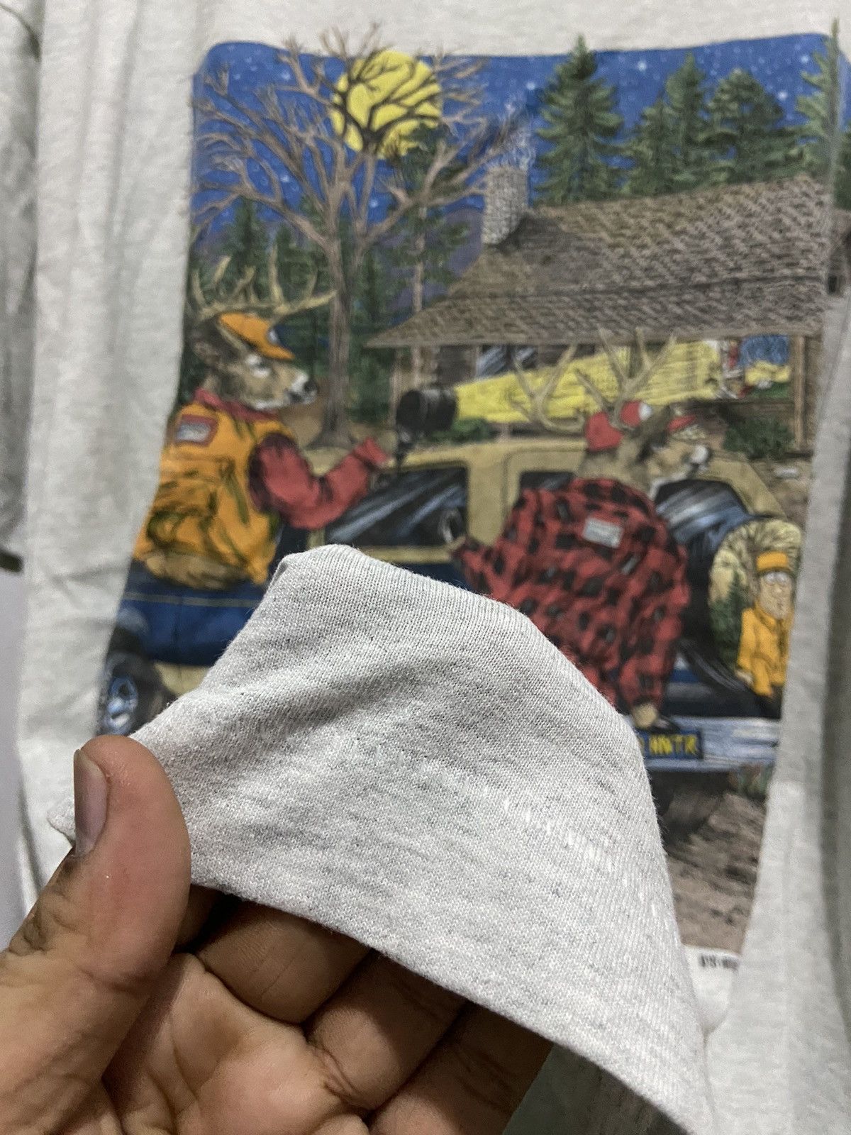 Fruit Of The Loom Vintage Hunter Parody Size US XL / EU 56 / 4 - 3 Thumbnail