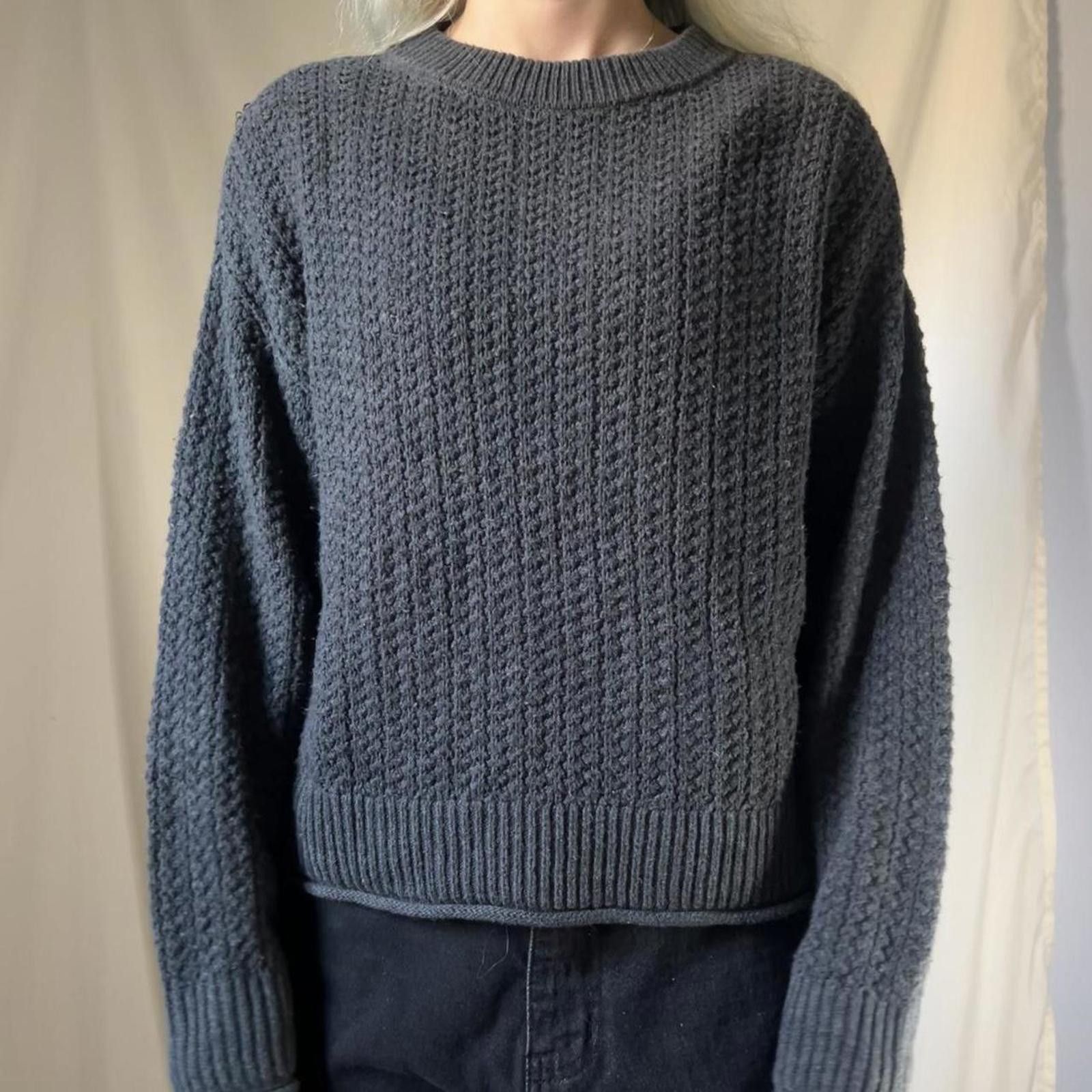 Other Grungey charcoal grey knit sweater Size XS / US 0-2 / IT 36-38 - 5 Thumbnail