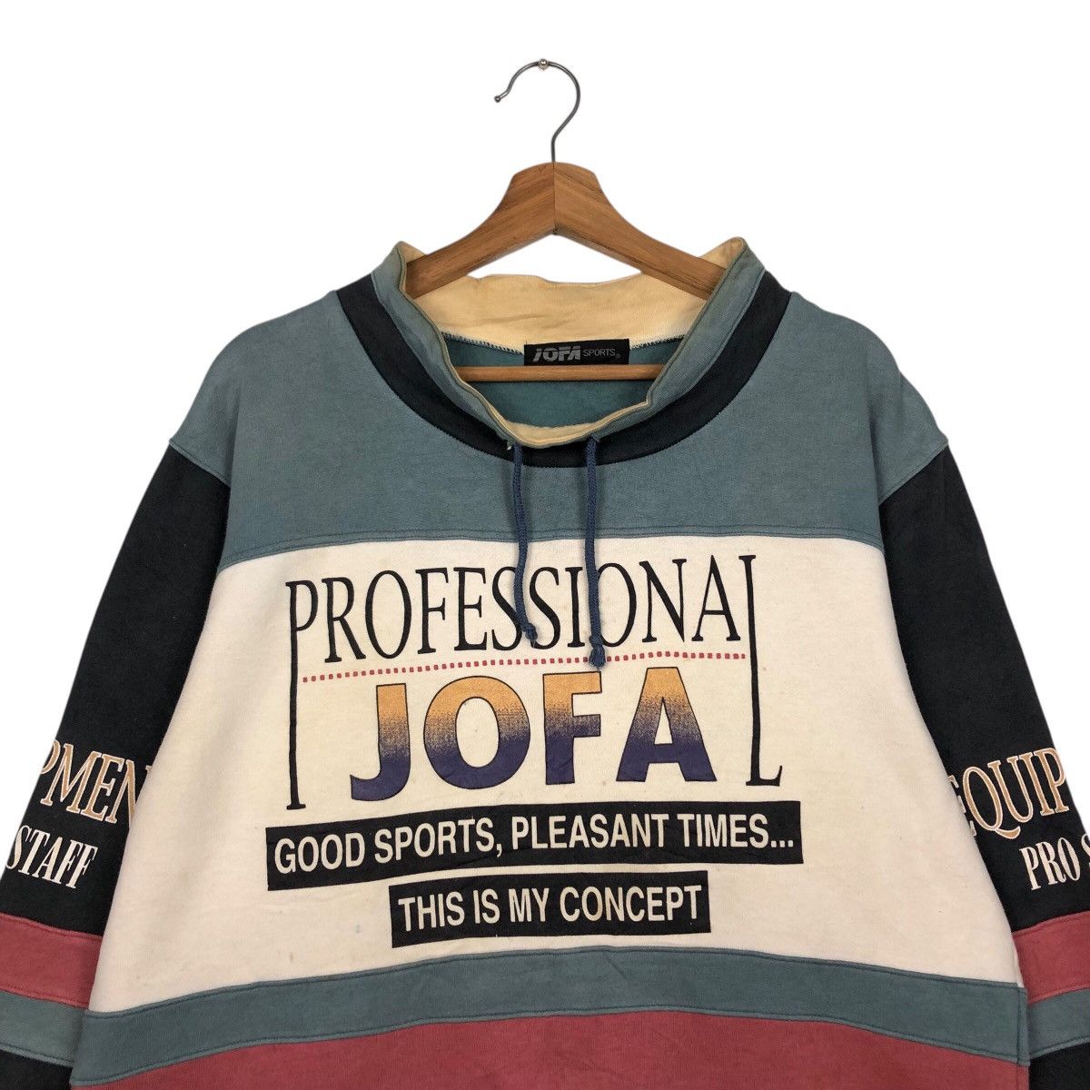 Hysteric Glamour 📌Vintage Sweatshirt Over Print Design Jofa Sports ProStaff Size US M / EU 48-50 / 2 - 4 Thumbnail