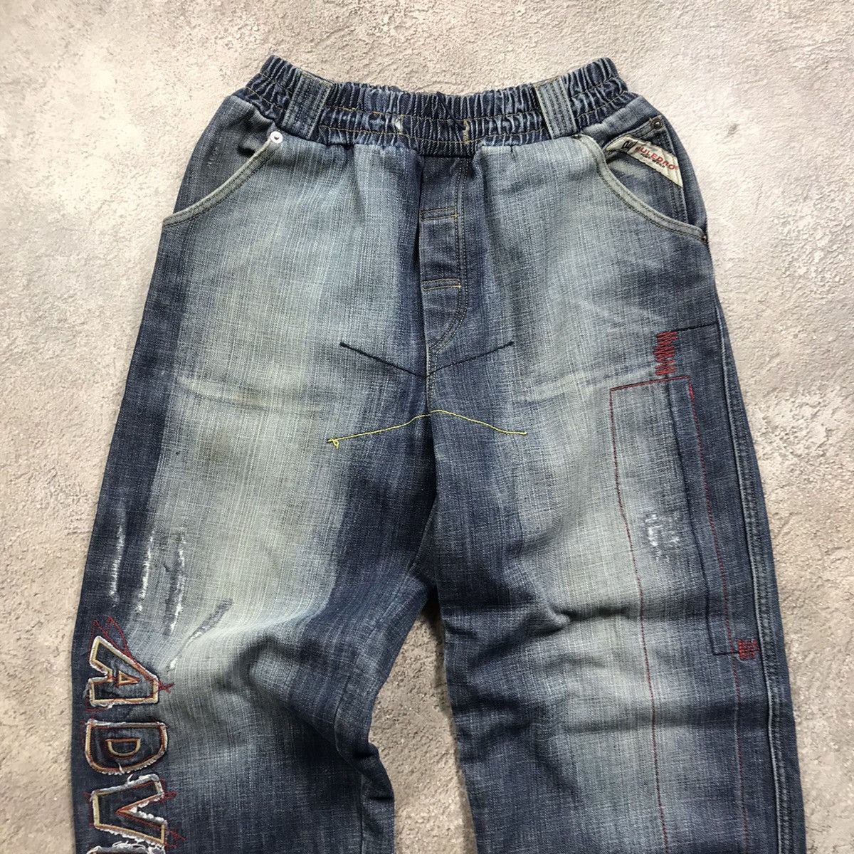 Other Vintage Faded Japan 90s Distressed Denim Jeans Spring Pants Size US 30 / EU 46 - 5 Thumbnail
