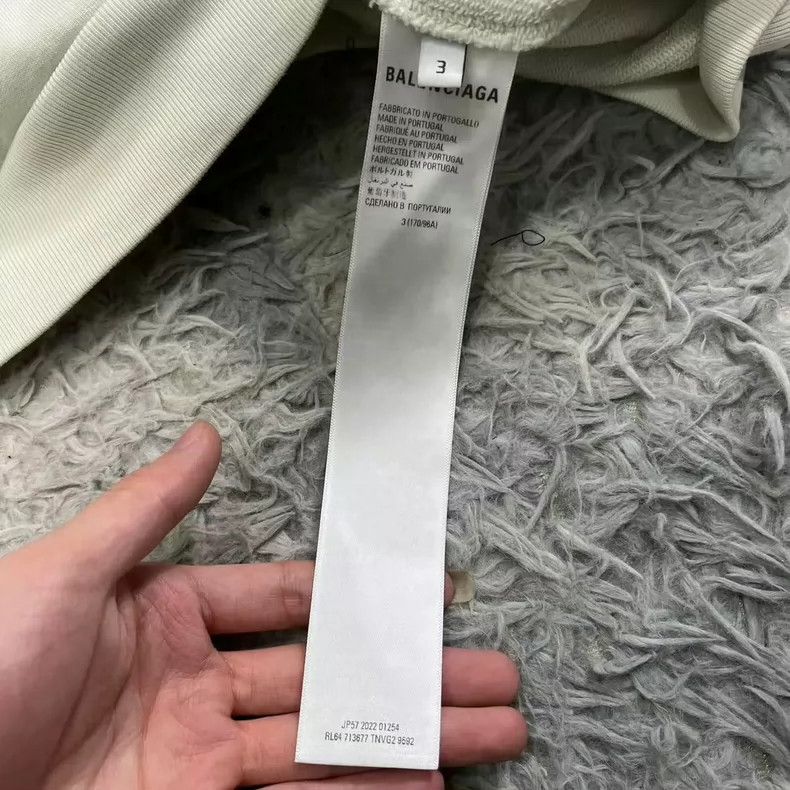 Balenciaga Balenciaga Duct Tape Letter-Print Hooded Casual Sweatshirt Size US L / EU 52-54 / 3 - 5 Thumbnail