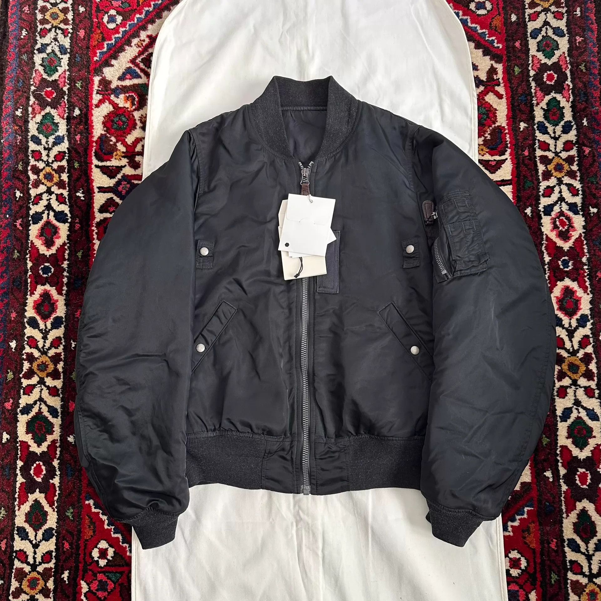 Visvim visvim 18aw ma1 JKT mud-dyed flight jacket 2 Size US M / EU 48-50 / 2 - 1 Thumbnail