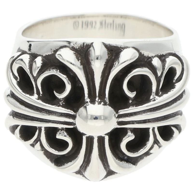 Chrome Hearts Chrome Hearts Keeper Sterling Silver Ring Size JP 18