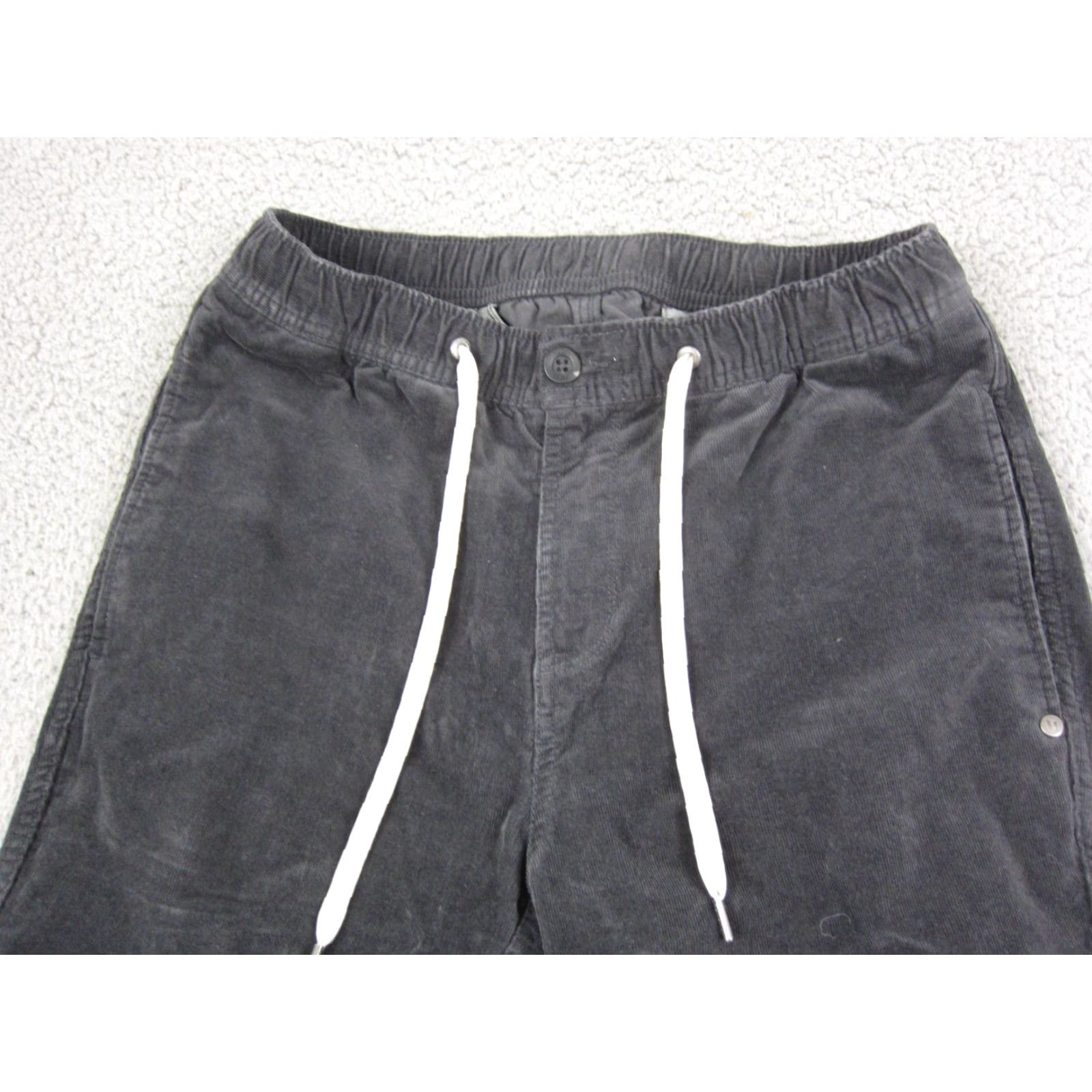 Vuori Vuori Pants Mens Small Black Corduroy Jogger Casual Cotton Size US 29 - 3 Thumbnail