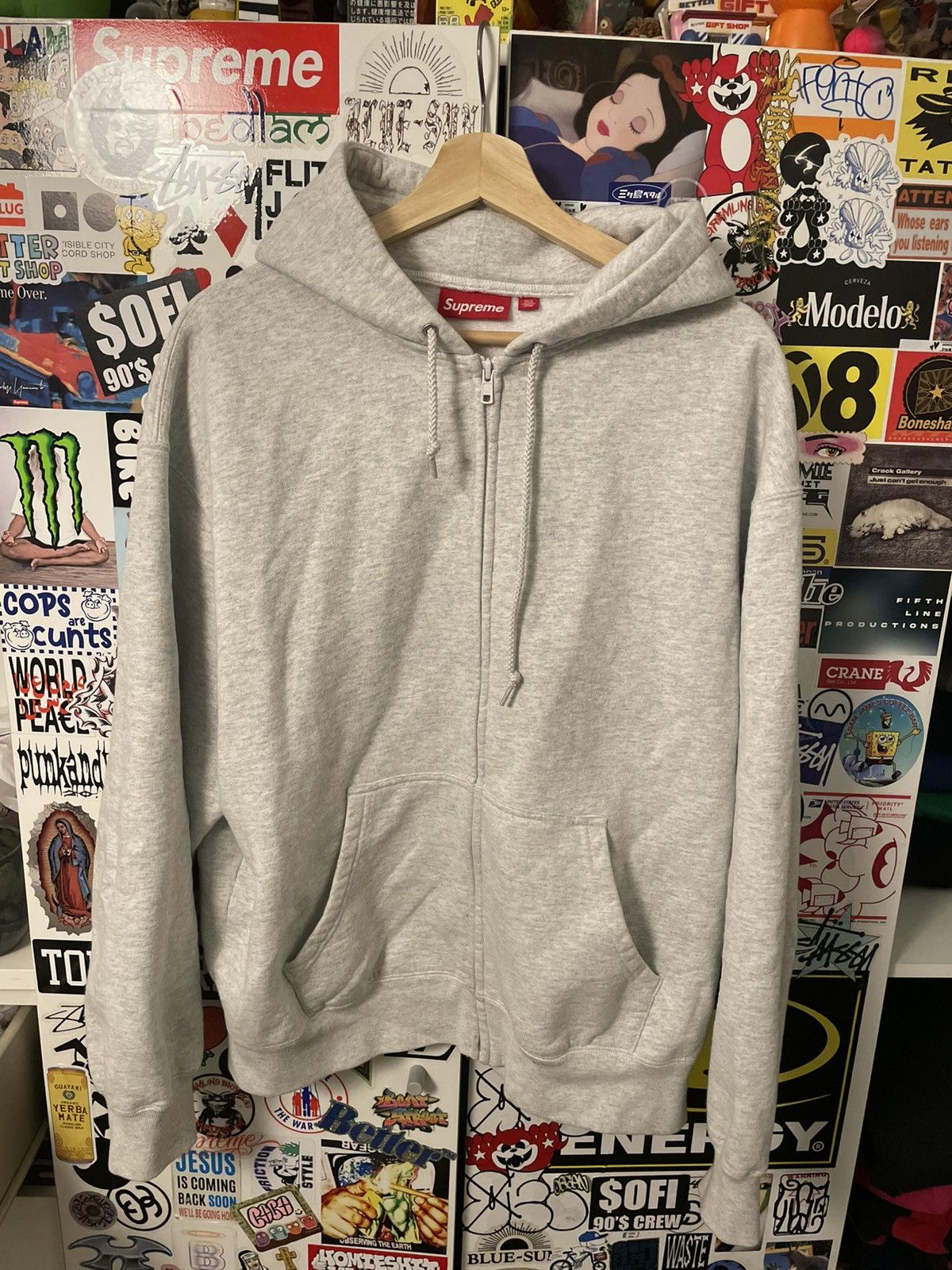 Supreme Work Zip Up Hoodie Size US M / EU 48-50 / 2 - 1 Thumbnail