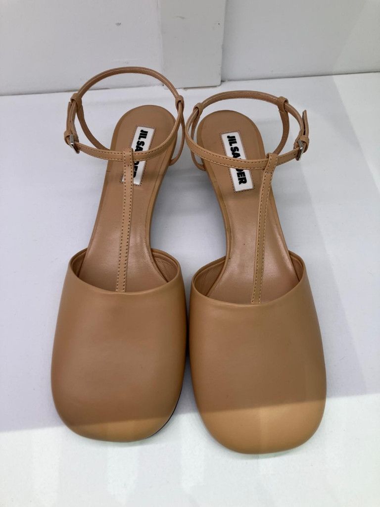 Jil Sander o1mt1gz0426 Sandals in Camel Size US 9 / IT 39 - 1 Thumbnail
