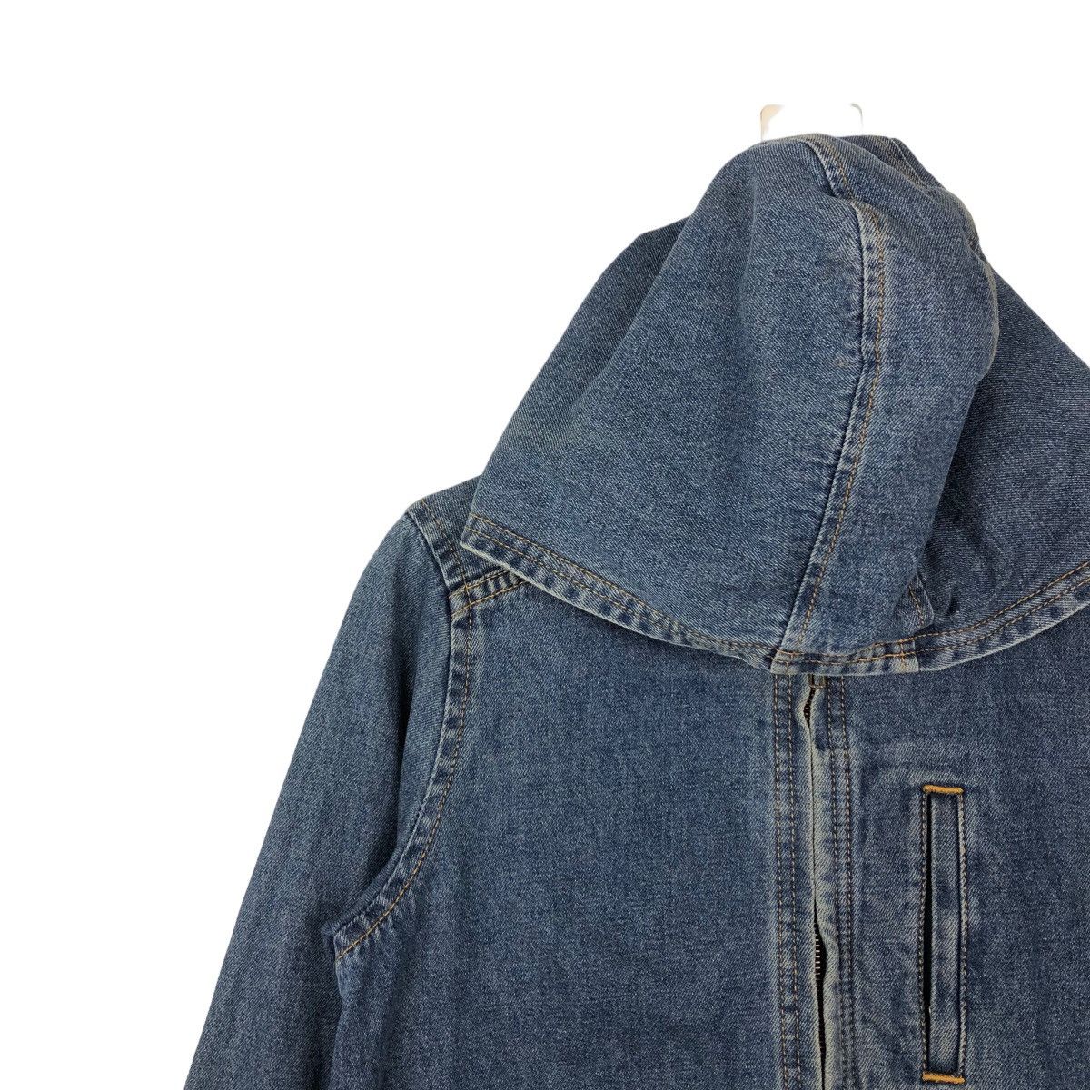 Japanese Brand DENIM JACKET HOODIE CHORE X-GIRL HYSTERIC GLAMOUR STYLE Size US M / EU 48-50 / 2 - 6 Thumbnail