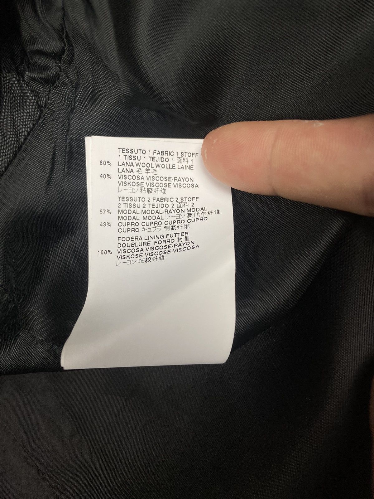 MM6 Mm6 margiela black blazer suit Size 36R - 12 Thumbnail