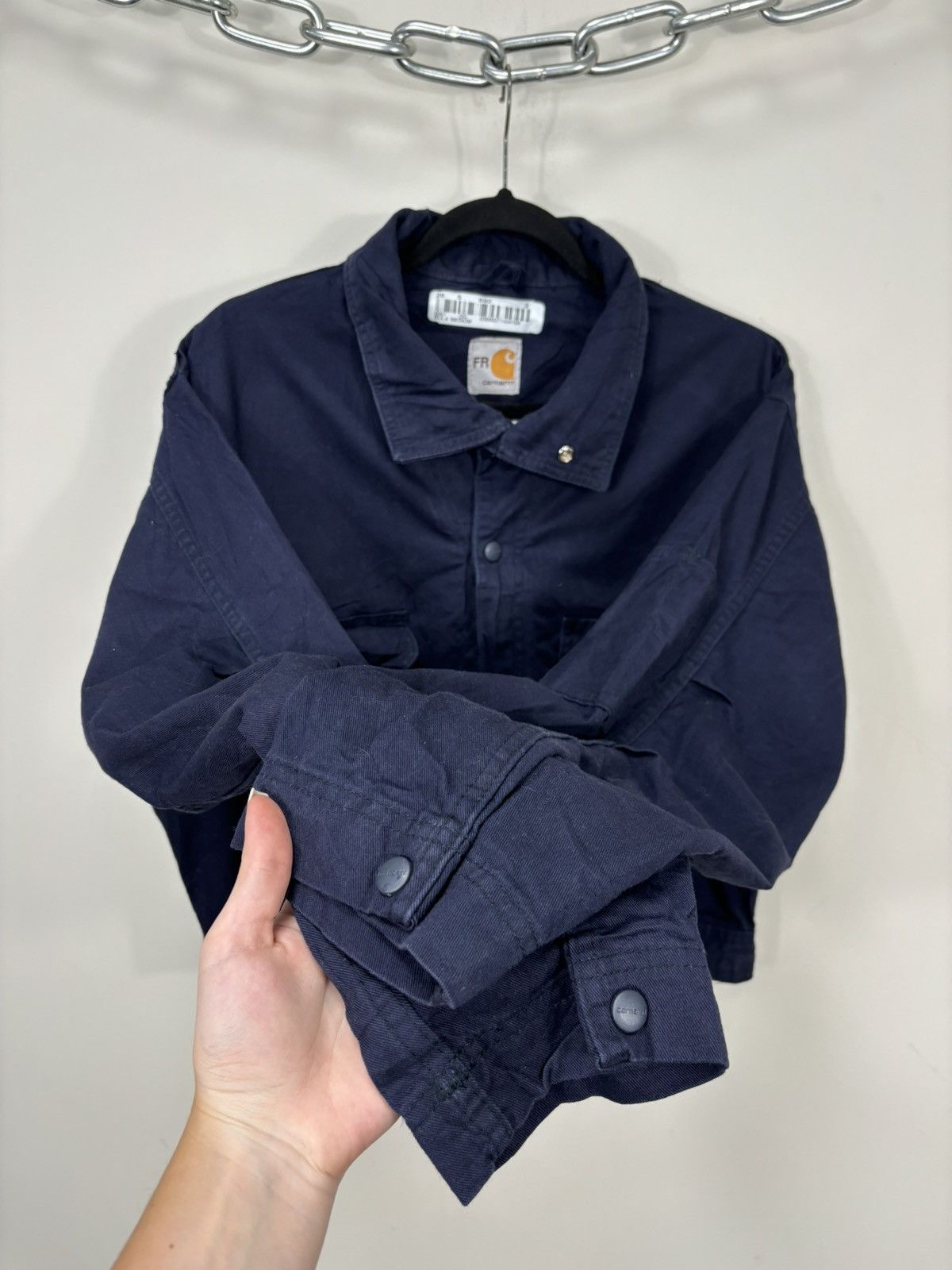 Carhartt Vintage Carhartt Flame Resistant Hype Boxy Cropped Jacket Size US L / EU 52-54 / 3 - 9 Thumbnail