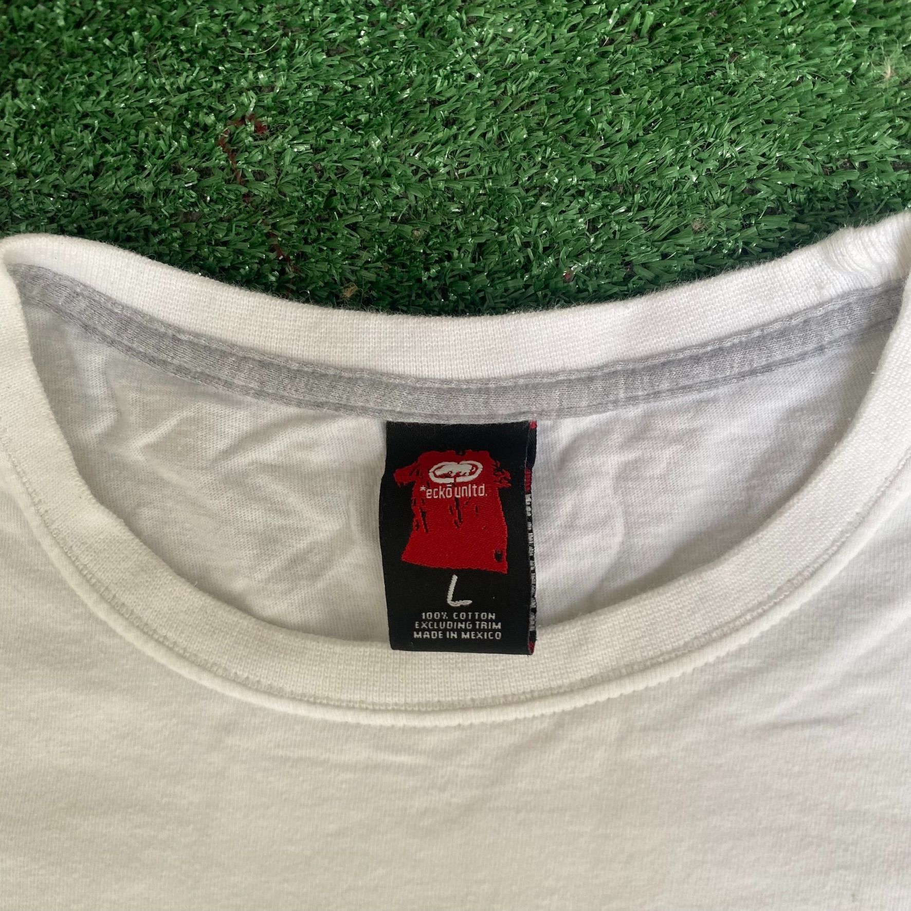 Ecko Unltd. Vintage Y2K Ecko Unltd. Shirt Rhino Logo Retro White Tee Size US L / EU 52-54 / 3 - 7 Thumbnail