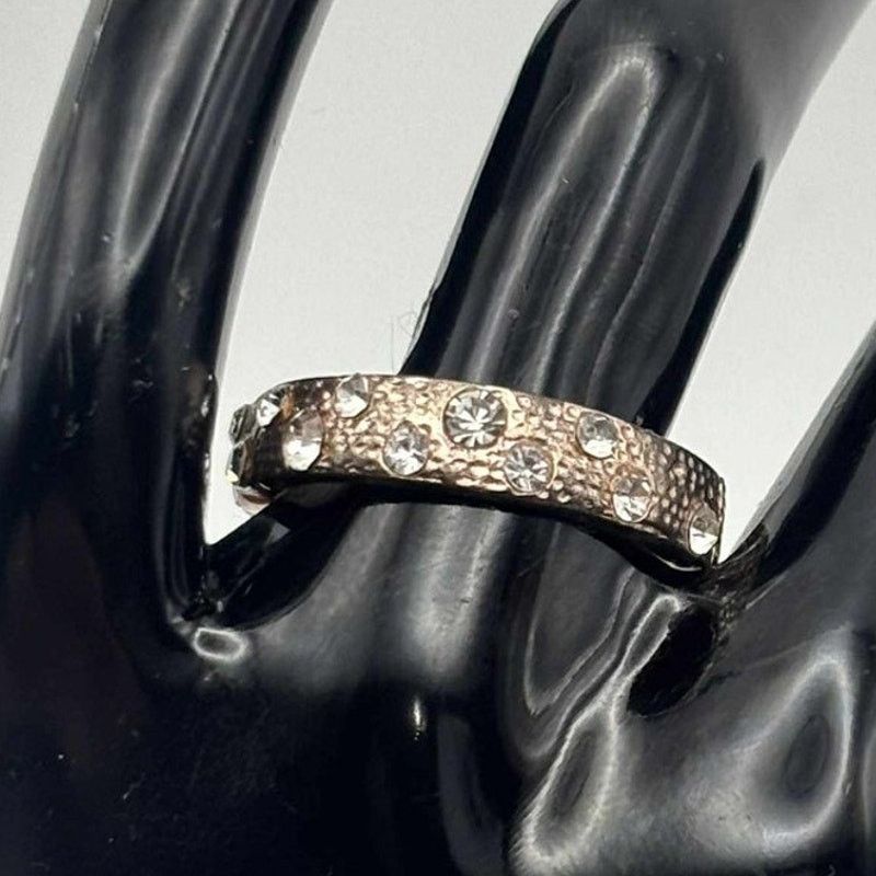 Other Rose Gold Multi Crystal Ring Size ONE SIZE - 1 Thumbnail