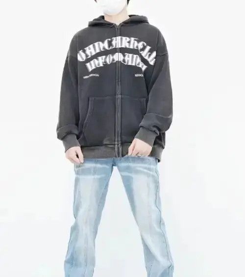 Other Grunge Emo Zip Up Graphic Hoodies Size US M / EU 48-50 / 2 - 3 Thumbnail