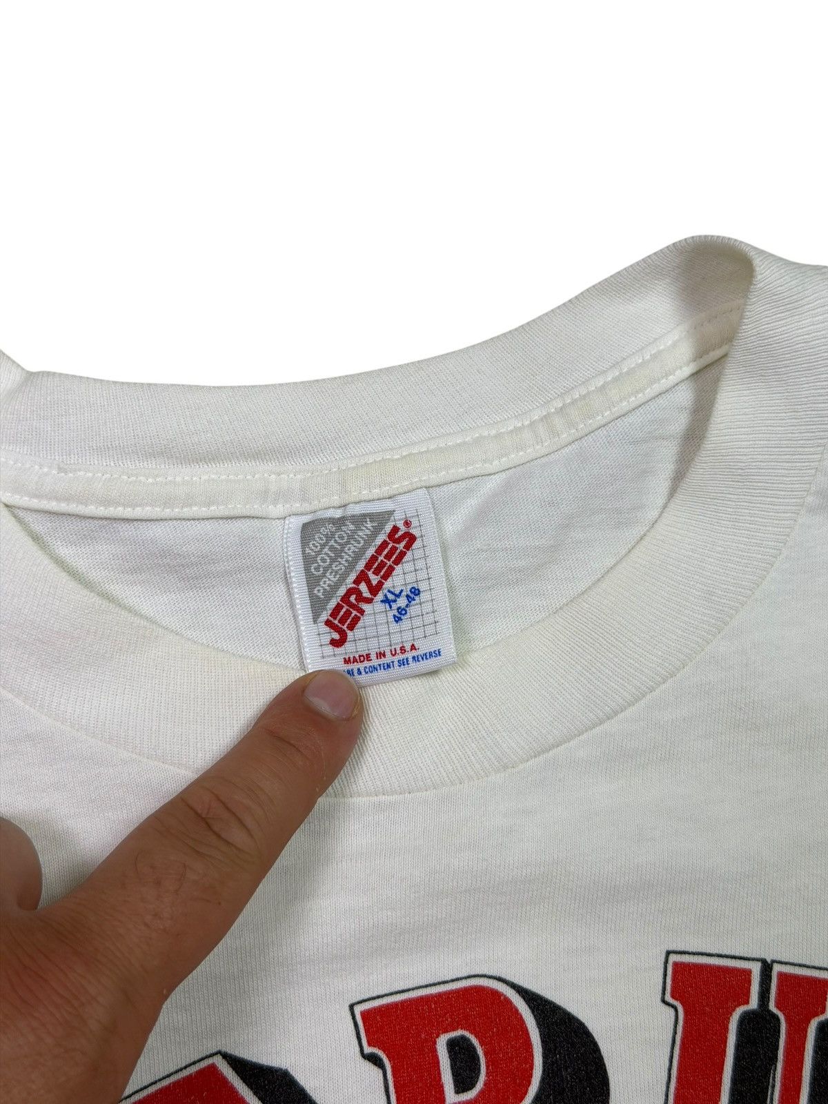 Vintage *RARE* 1986 PITBULL GYM BODYBUILDING VENICE CALIFORNIA TREN Size US XL / EU 56 / 4 - 5 Thumbnail
