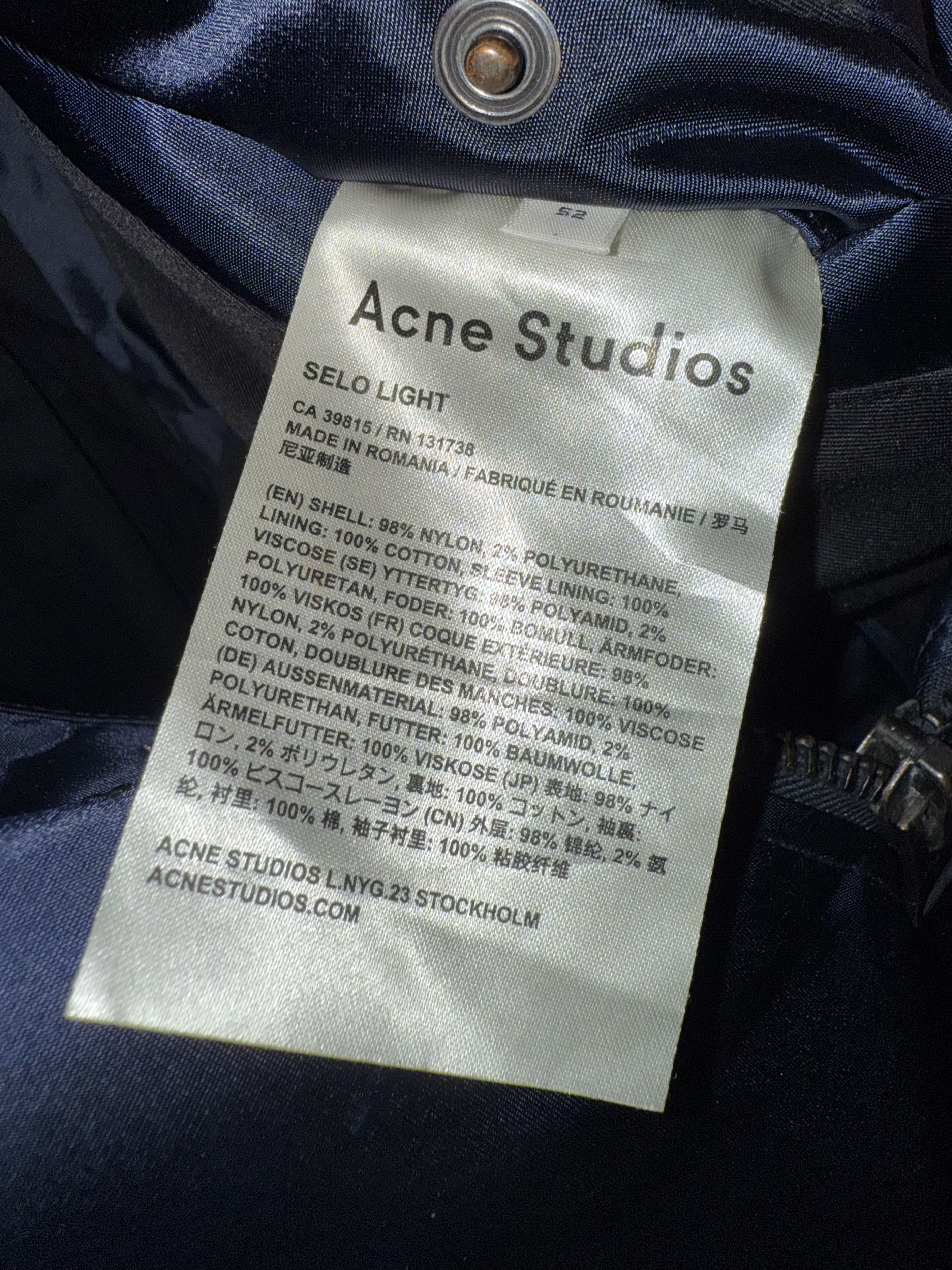 Acne Studios Selo Bomber Jacket Size US L / EU 52-54 / 3 - 2 Thumbnail