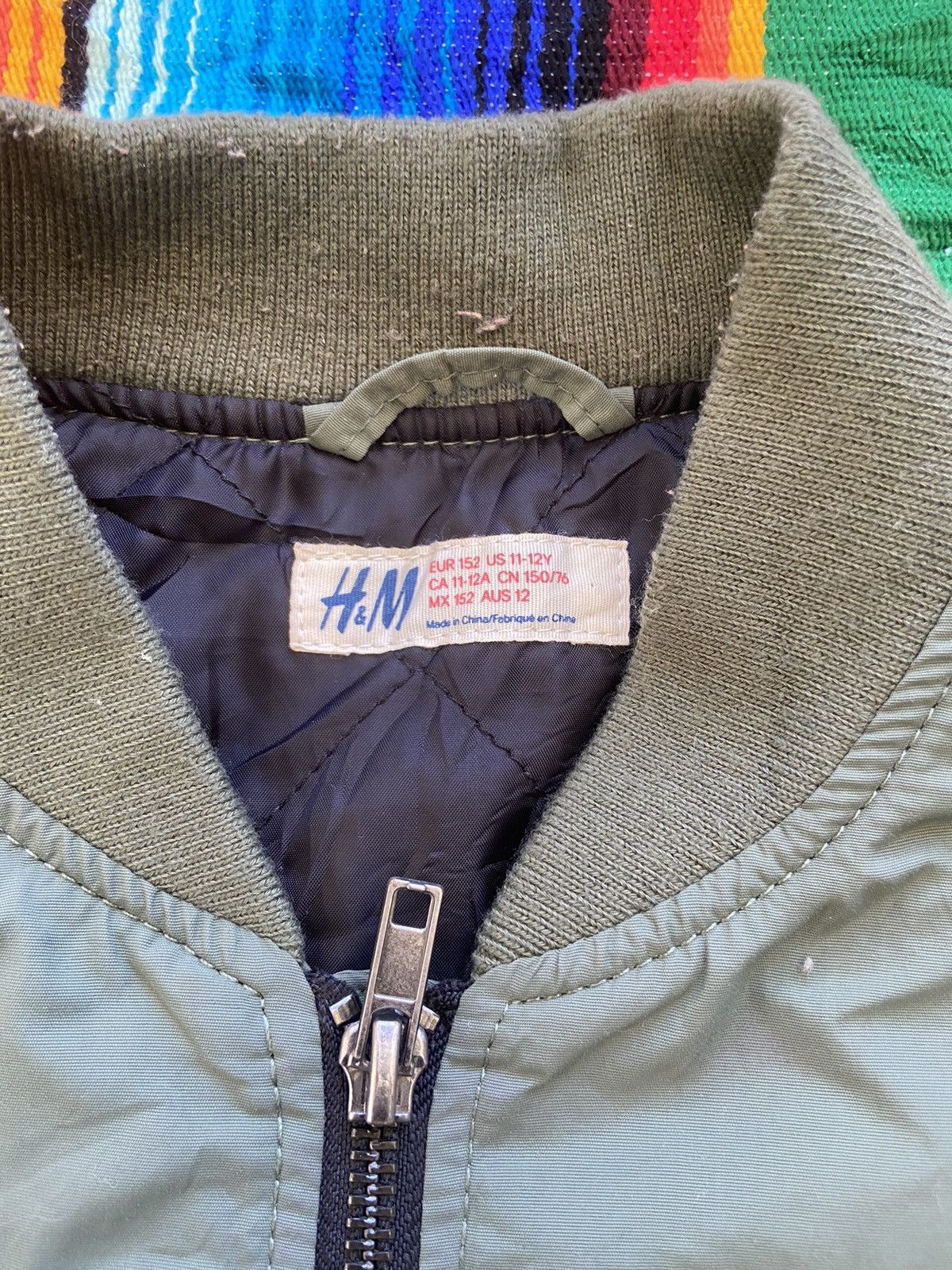 H&M H&M BOMBER JACKET Size US XXS / EU 40 - 2 Thumbnail