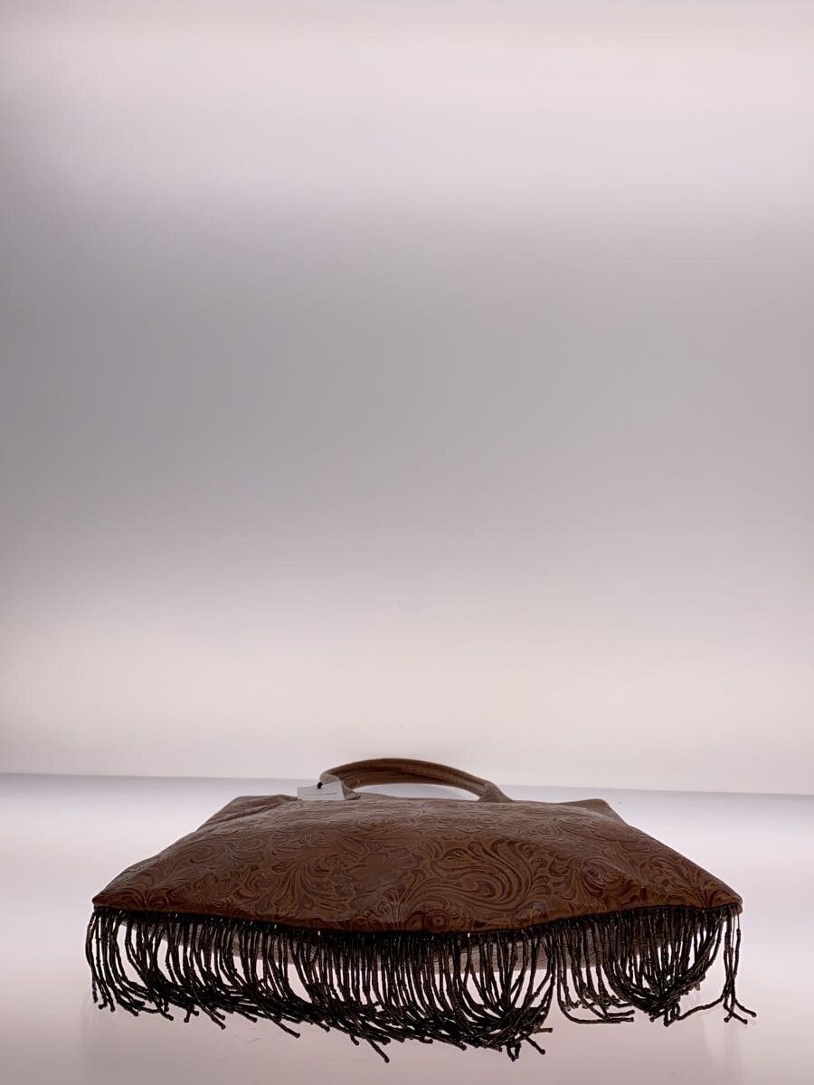 Comme des Garcons Floral Embossed Leather Fringe Tote Bag Size ONE SIZE - 4 Thumbnail