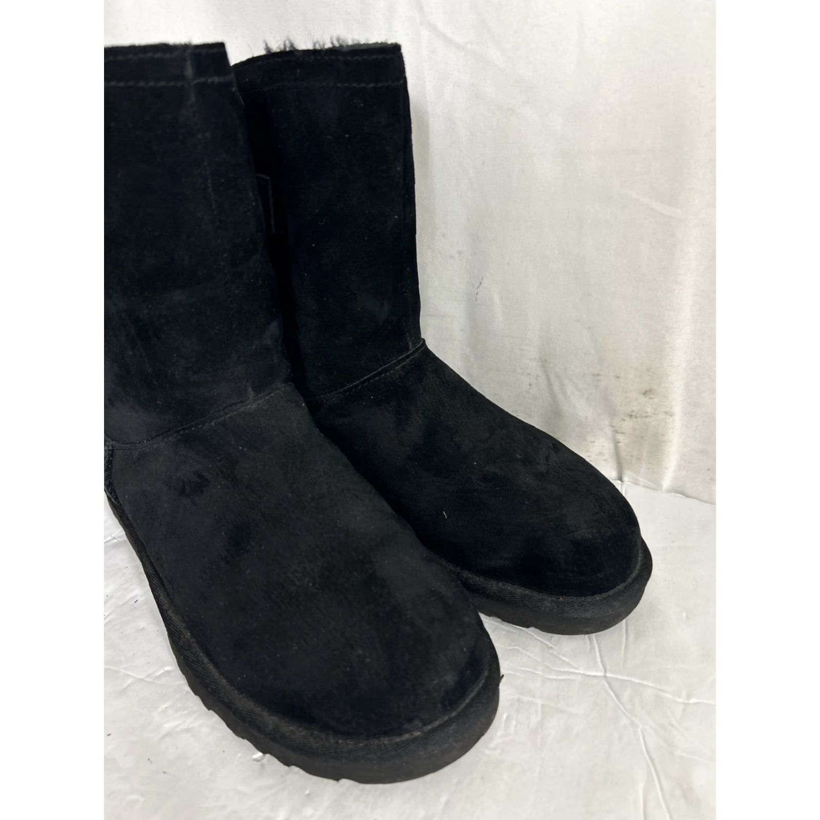 Ugg UGG Australia Remora Boots Black Sheepskin Buckle Fashion Comfort Bling Women 6 Shoes Suede Wool Australia 1012029 Size 28" / US 6 / IT 42 - 2 Thumbnail