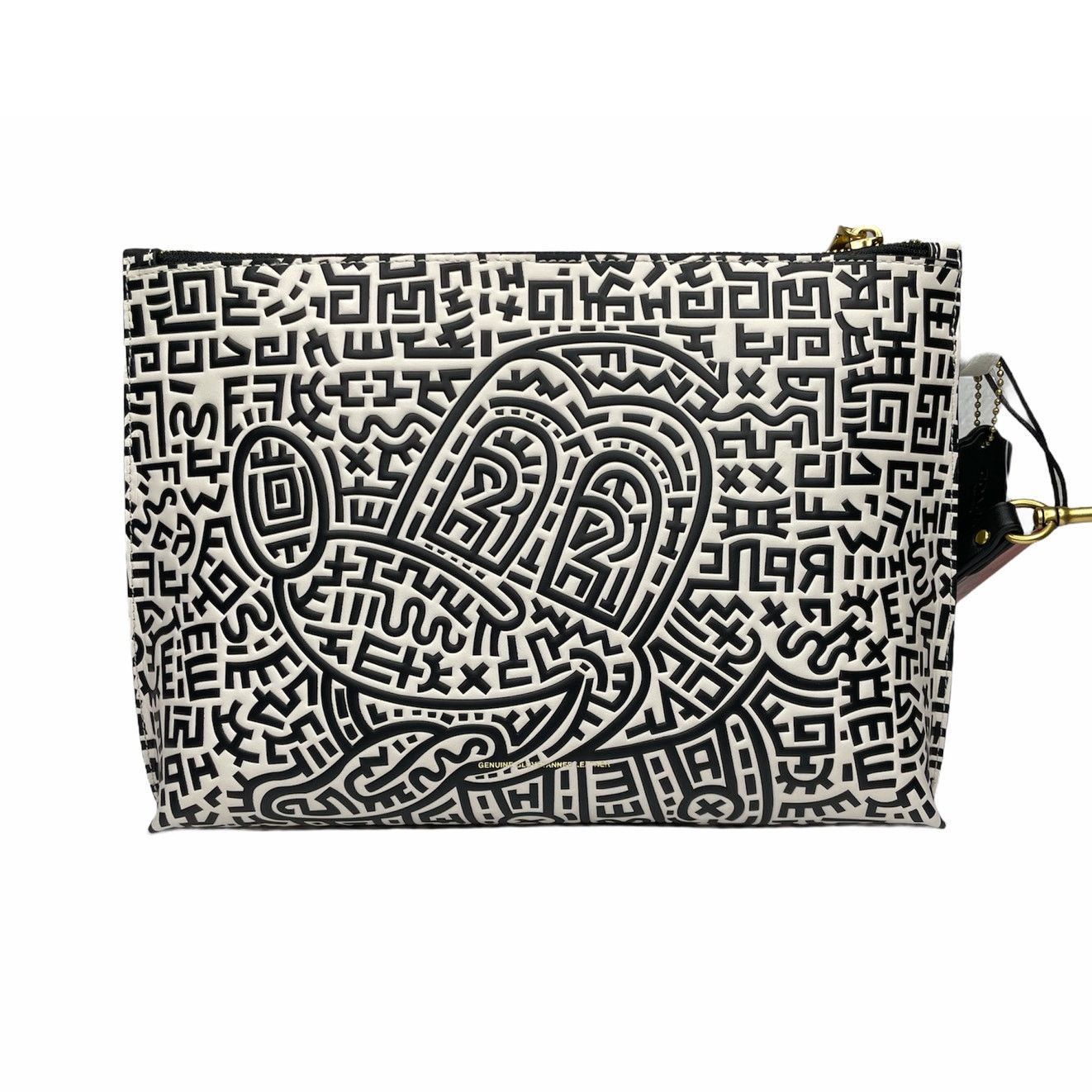Coach Coach Mickey Mouse Keith Haring Academy Pouch Bag Size ONE SIZE - 2 Thumbnail