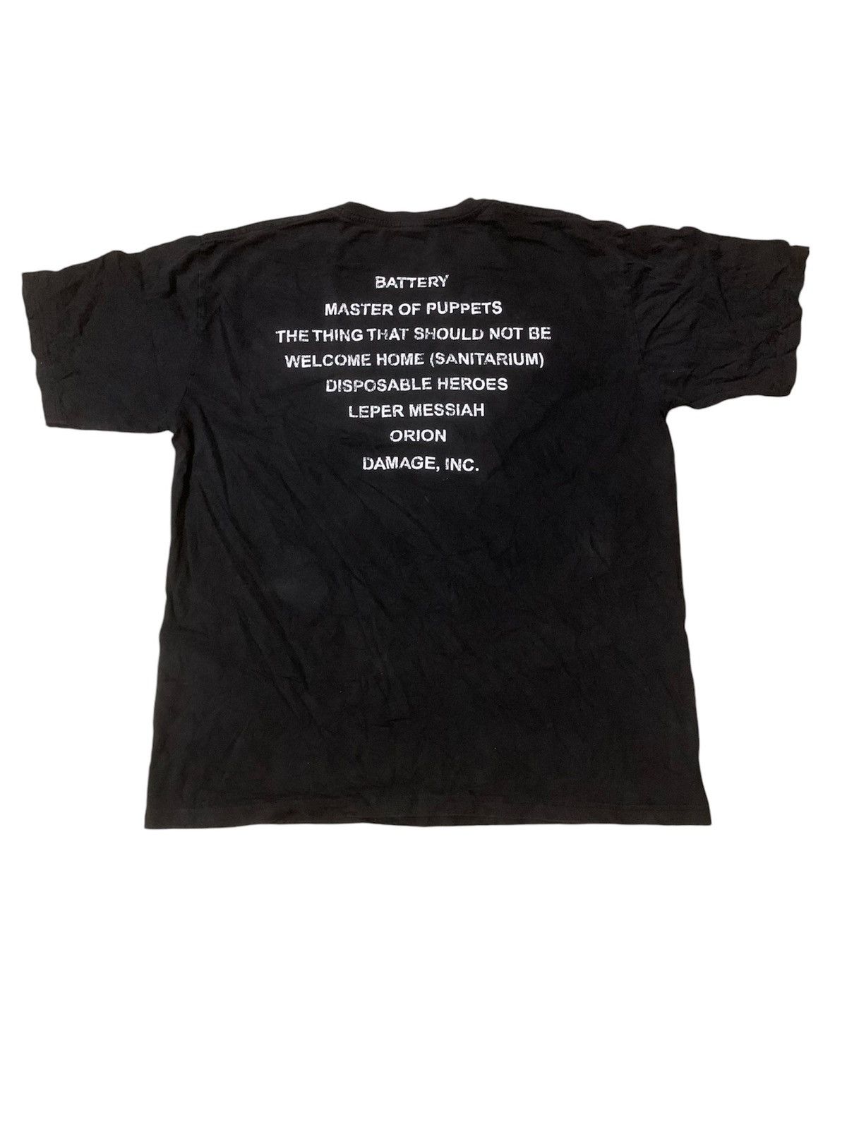 Band Tees Metallica Master Of Puppets Bootleg Promo Tee Size US XL / EU 56 / 4 - 2 Thumbnail