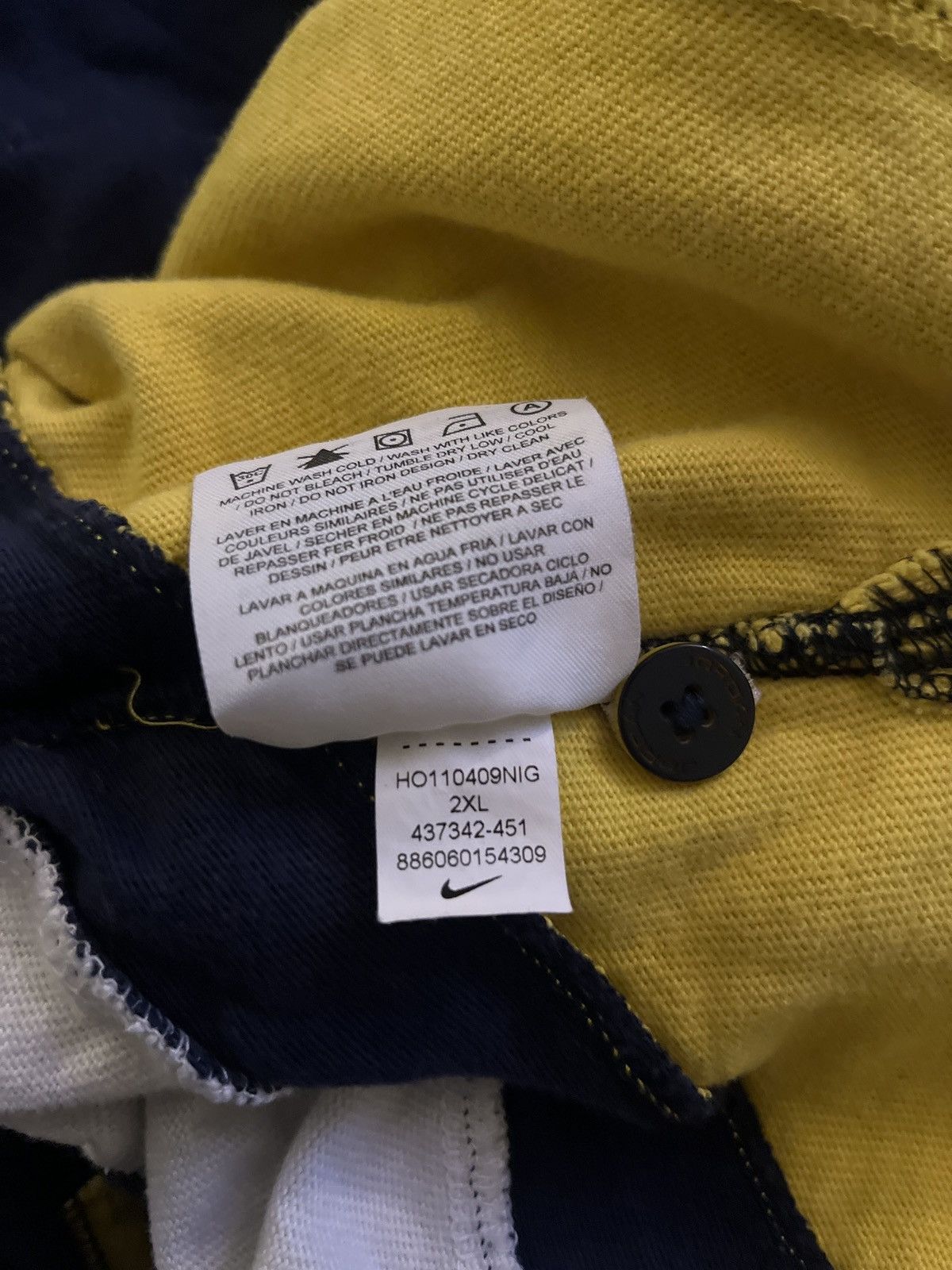 Jordan Brand Air Jordan Vintage Nike Rugby Shirt Mens XXL Size US XXL / EU 58 / 5 - 6 Thumbnail